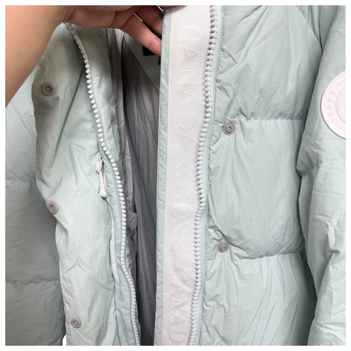 캐나다구스 민트 덕다운 오리털 패딩 상품이미지3