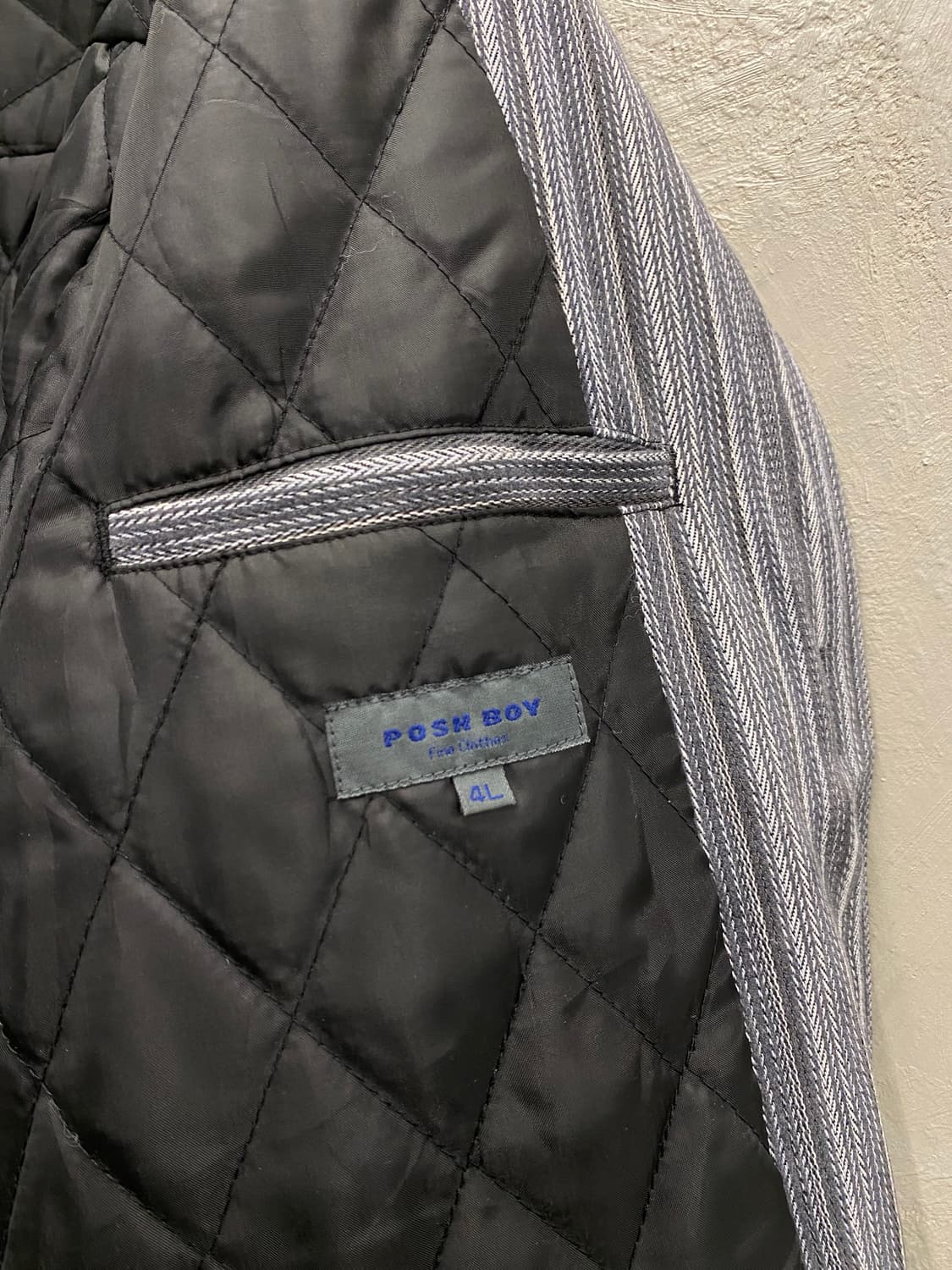 [4L] Posh boy 포쉬보이 재팬 스트라이프 웨스턴 자켓 상품이미지6