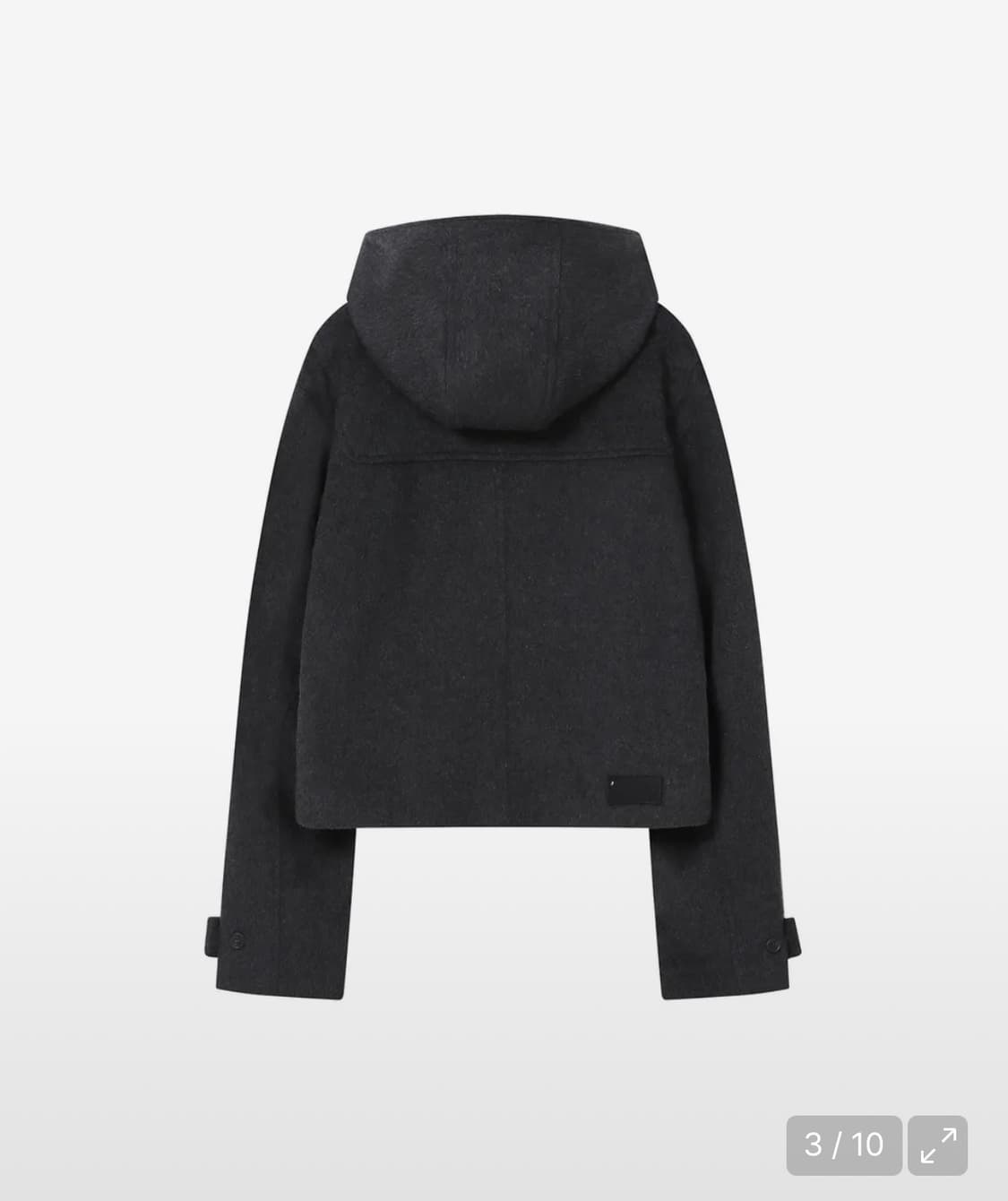 미세키서울 숏코트 차콜 상품이미지3