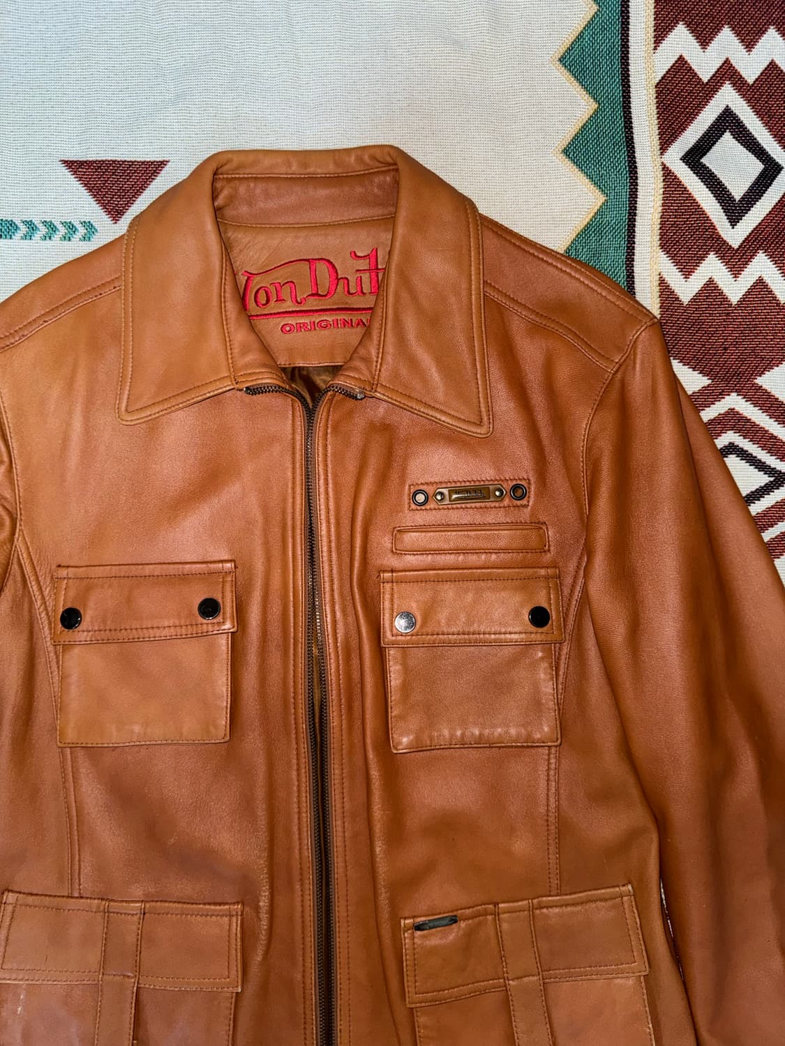 00‘s 본더치 레더자켓 상품이미지3