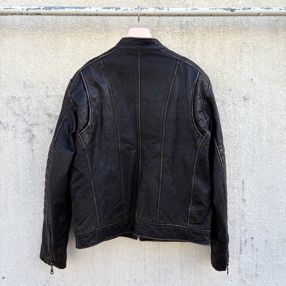 M)DANIER 워싱 가죽 자켓 상품이미지2