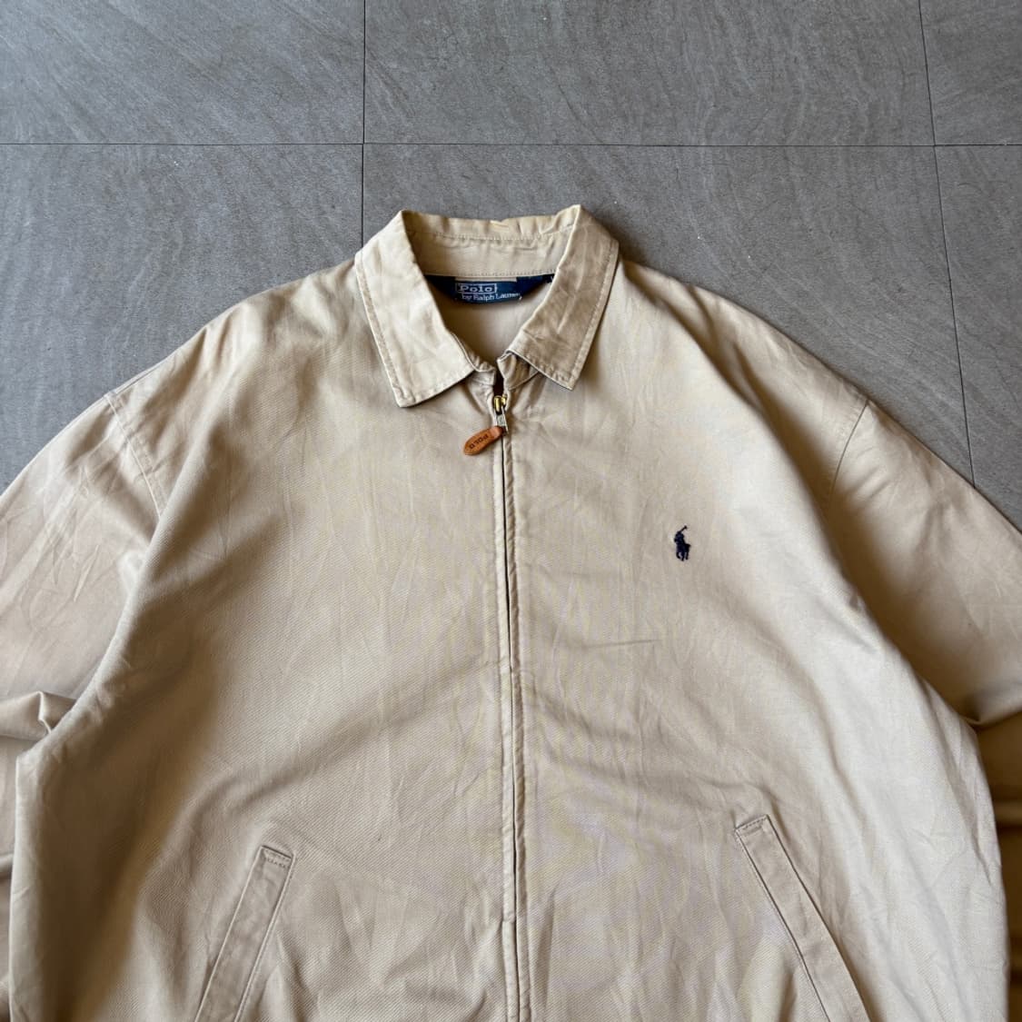폴로 정품 베이지 스윙톱 자켓 상품이미지3