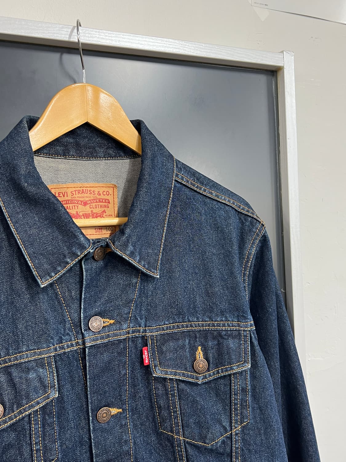 Levis 리바이스 70506 트러커 인디고 데님 자켓 상품이미지2