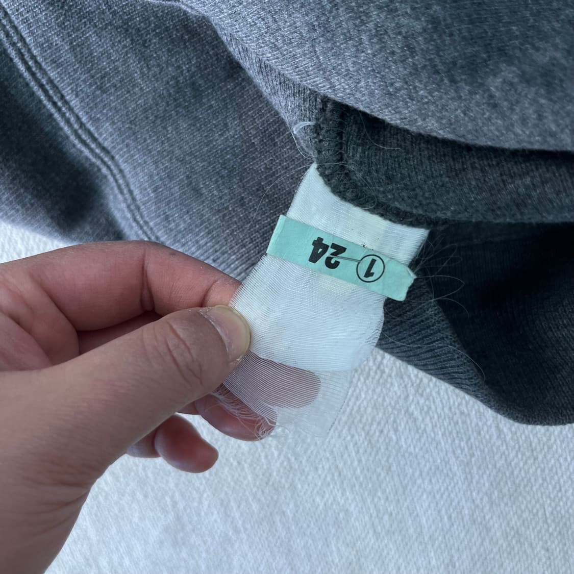 95 폴로랄프로렌 챠콜 니트 후드집업  상품이미지6