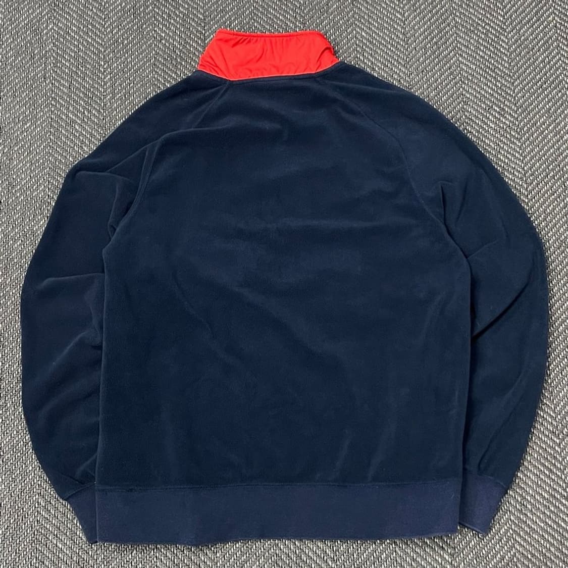 나이키 배색 플리스 반집업 v0172 상품이미지2