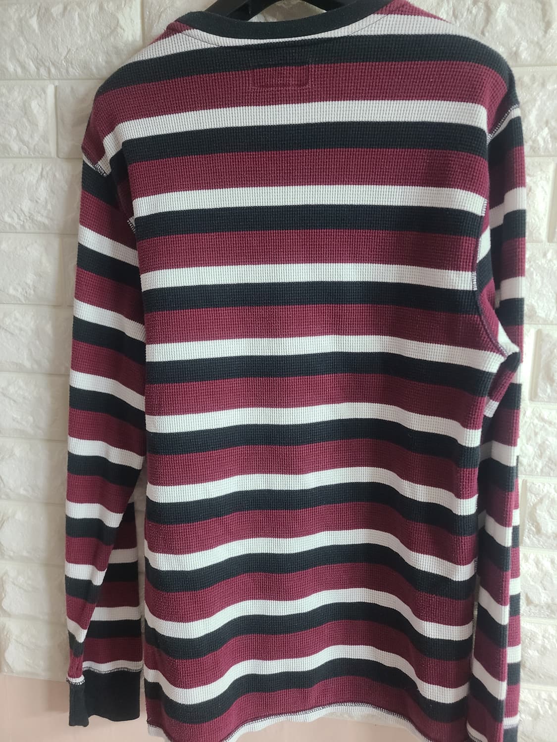 폴로 스트라이프 면니트(m) 상품이미지5