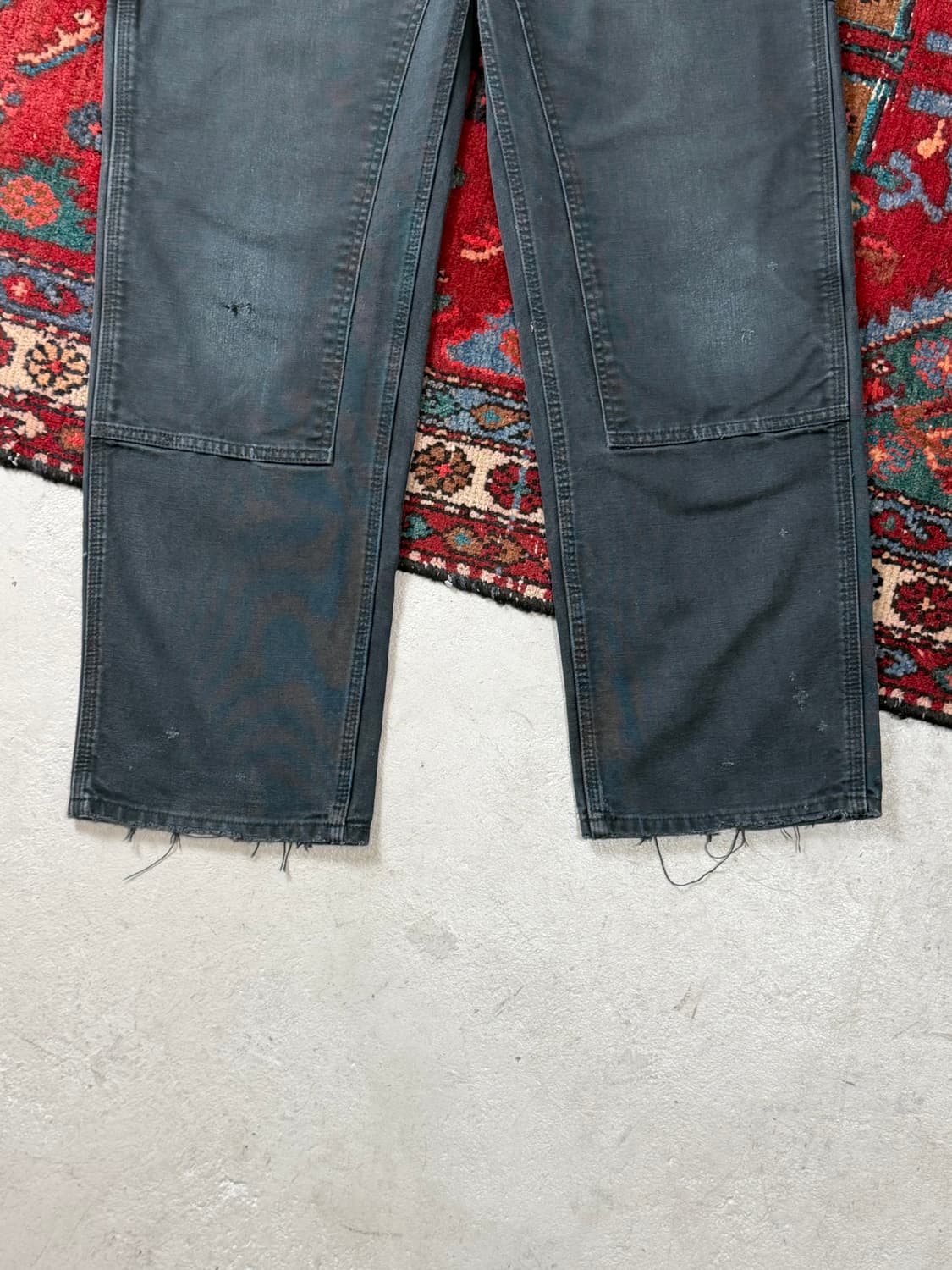 OG 칼하트 더블니 블랙 칼하트 B136 썩블니 상품이미지8