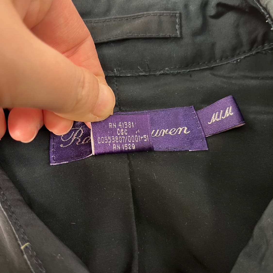 100 폴로 랄프로렌 퍼플라벨 바라쿠타 투웨이 그라데이션 자켓 상품이미지6