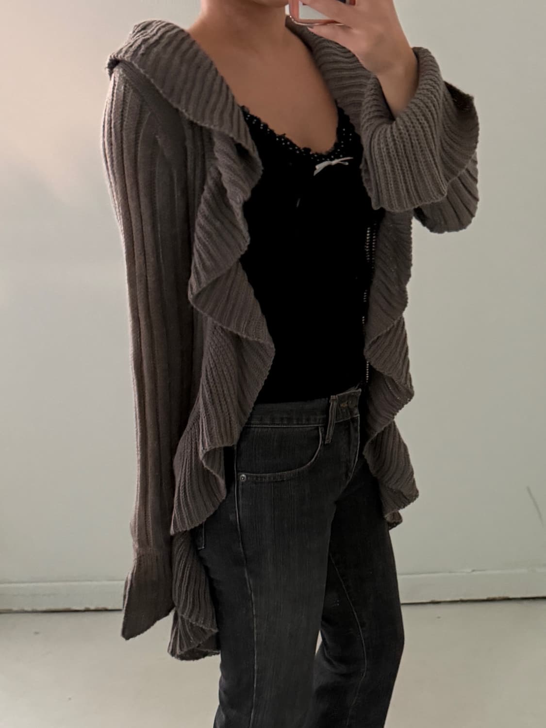 일본빈티지 로우라이즈 부츠컷 데님 상품이미지4