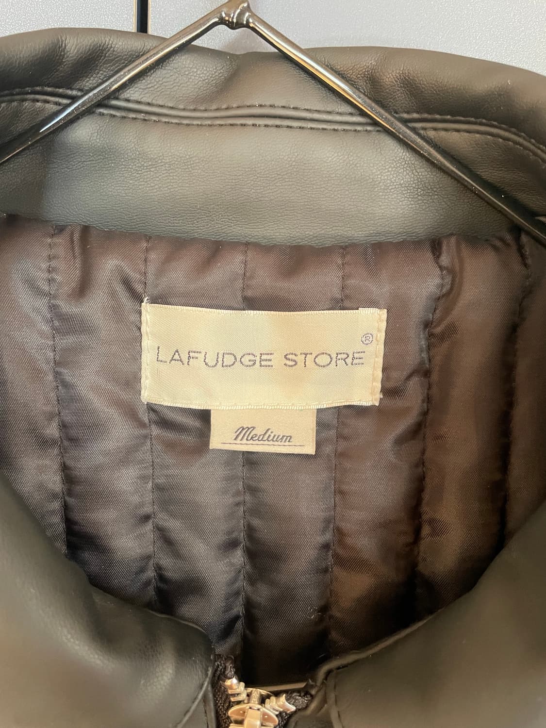 라퍼지스토어 버핑 레더 투웨이 가죽자켓 상품이미지2