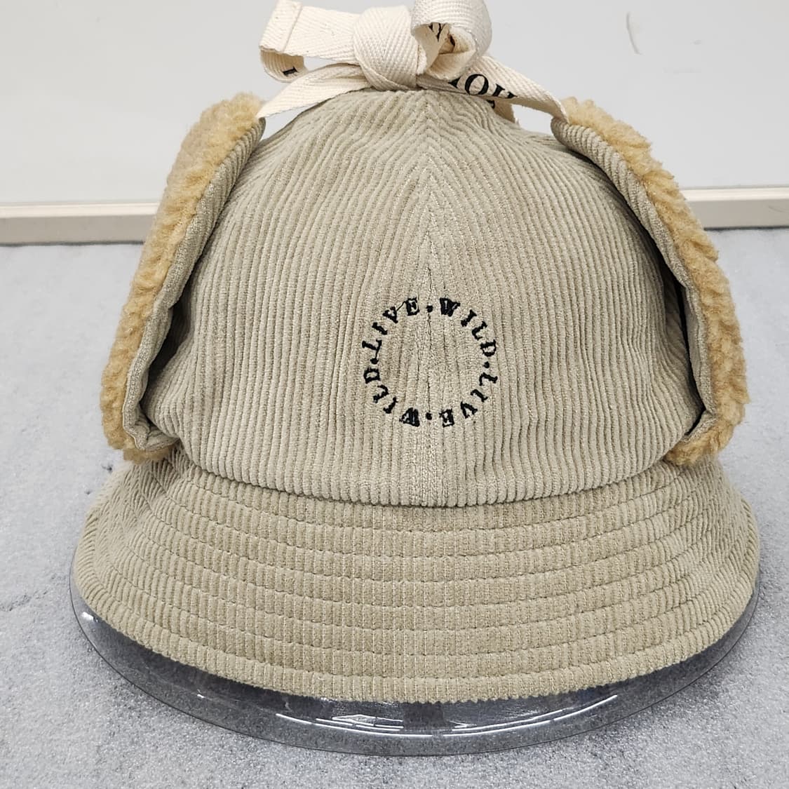 홀리데이 아우터웨어의 귀여운 코듀로이 귀달이 상품이미지2