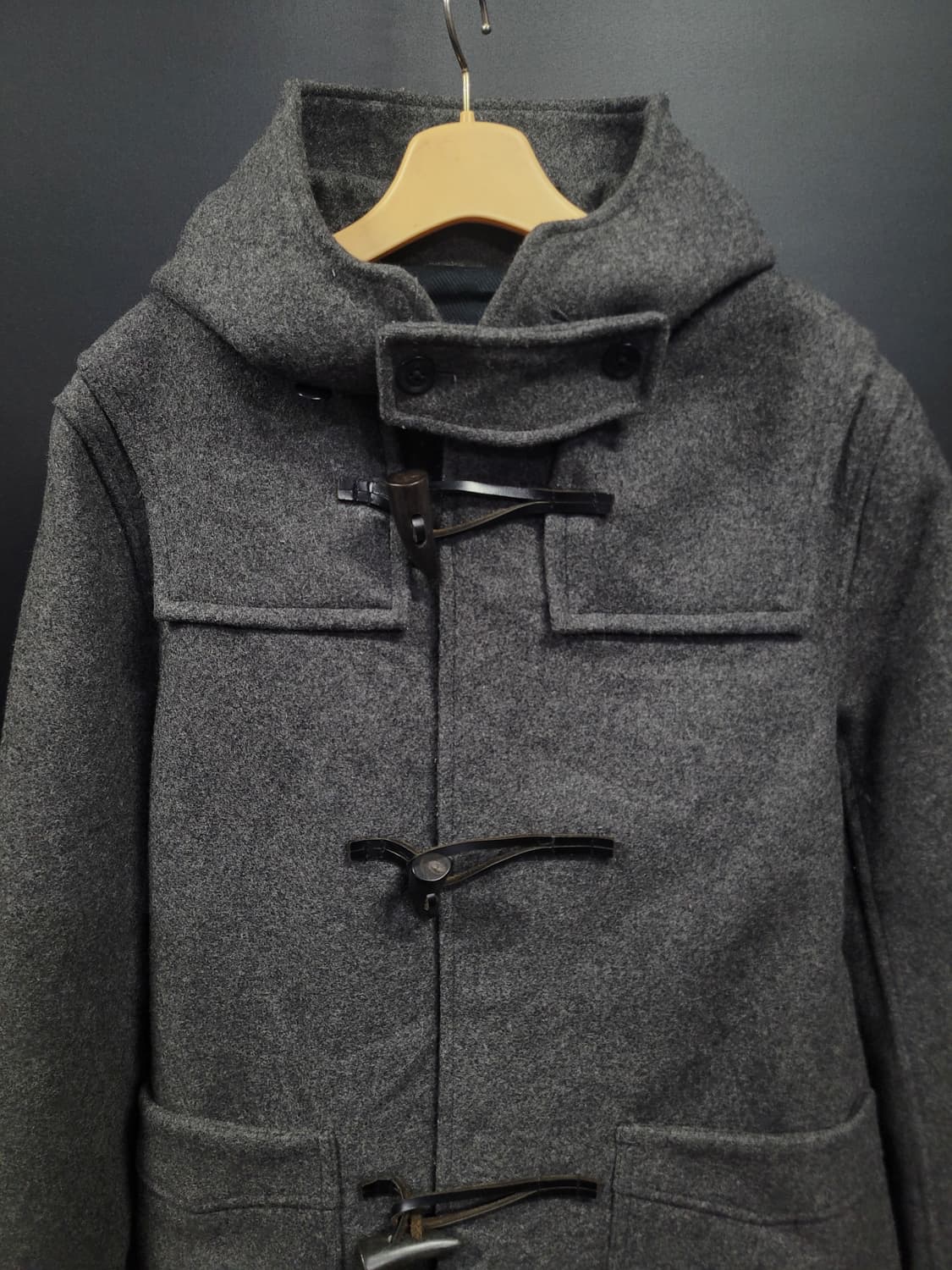 UNITED ARROW 유나이티드 애로우 울 더플코트 상품이미지2