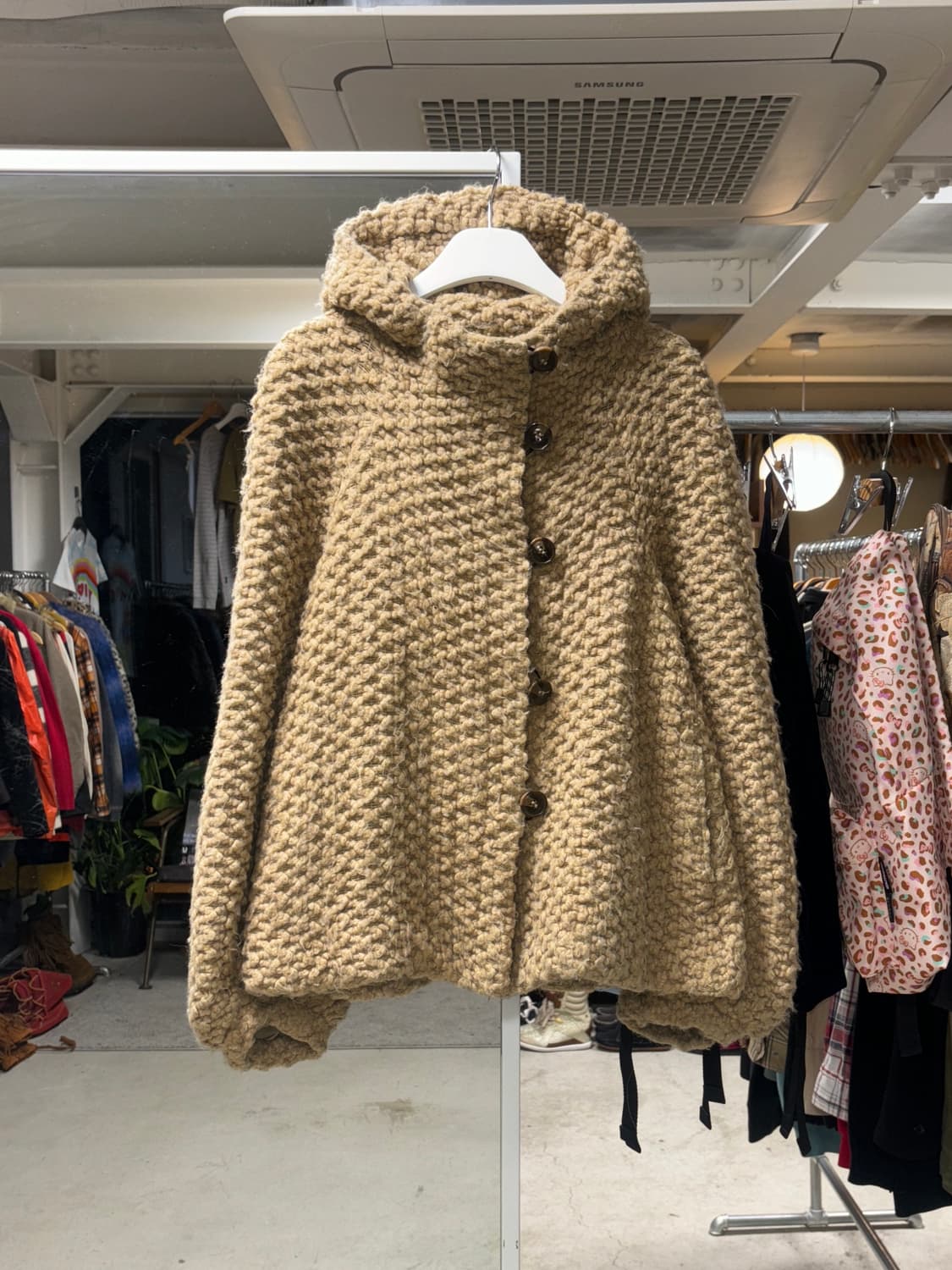 츠모리 치사토 부클 후드 자켓 상품이미지1