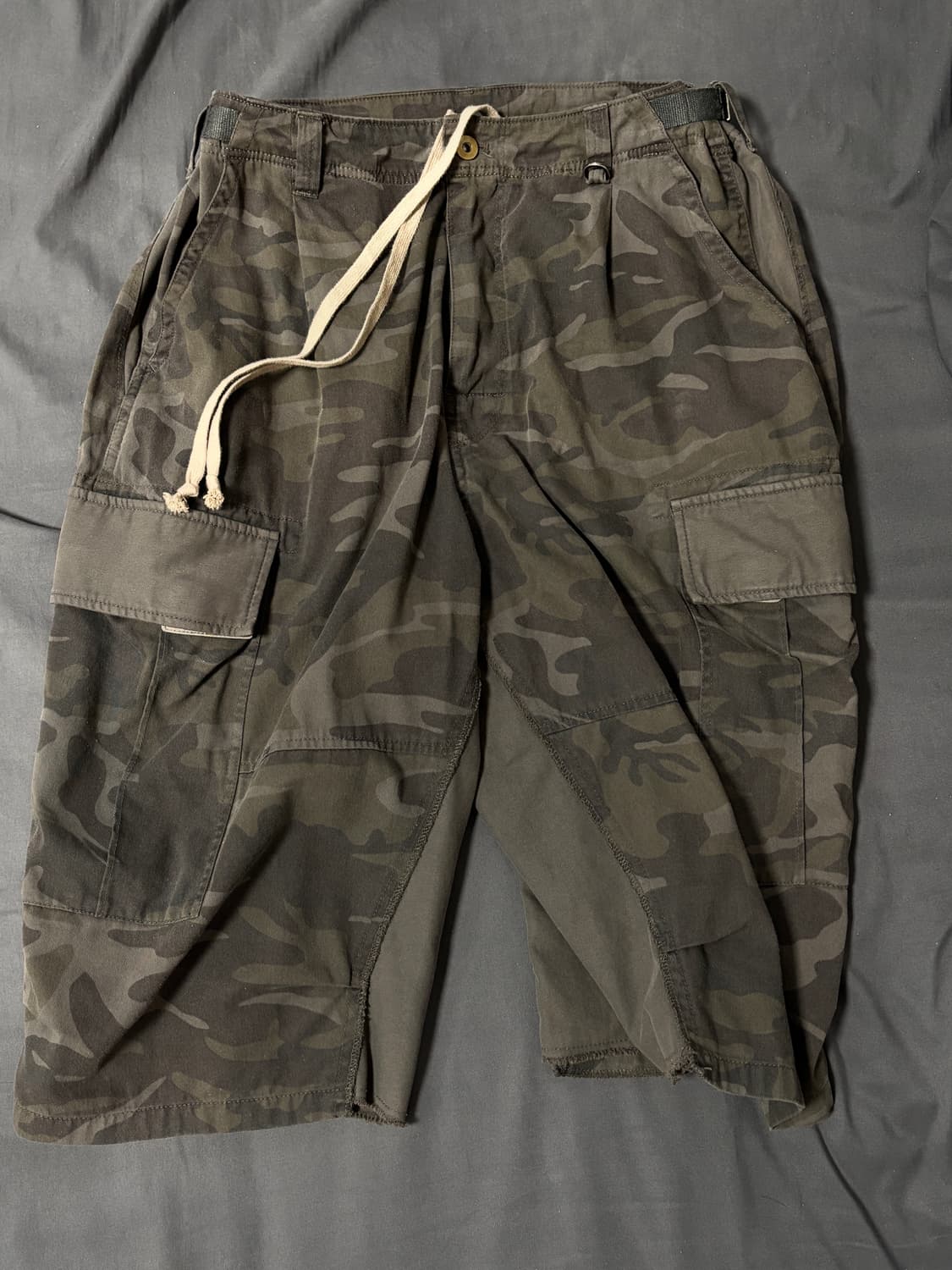 [3]폴리테루 카모 버뮤다 올리브 리오더판 상품이미지1