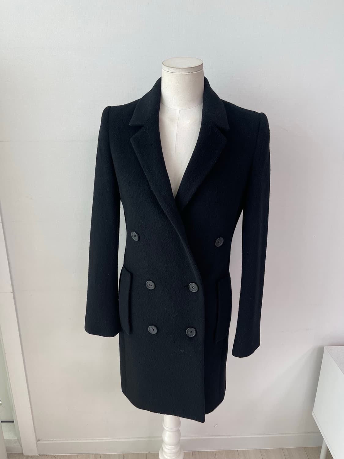 클럽모나코 앙고라 울 혼방 코트 44 상품이미지1