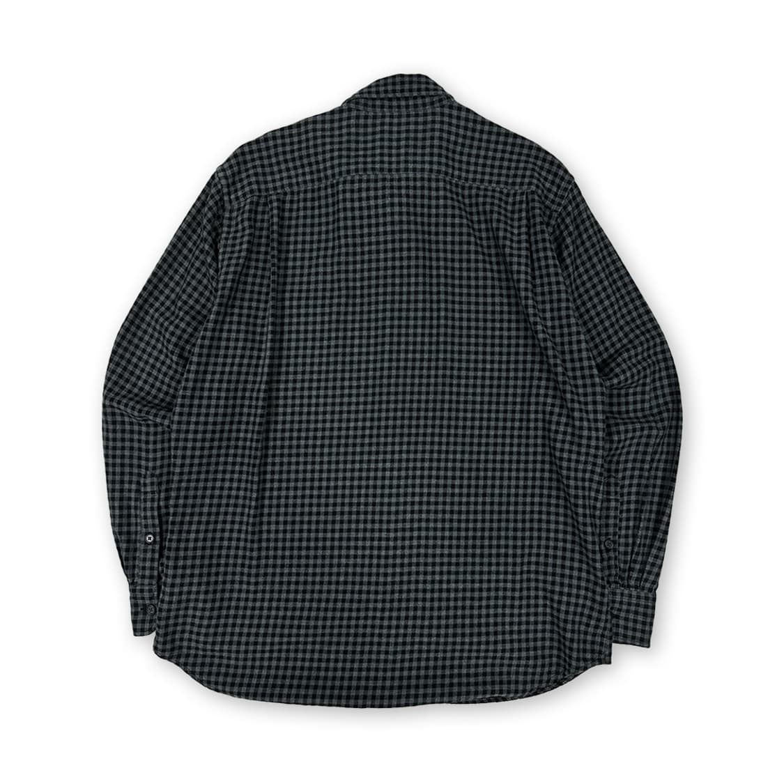 유니클로 차콜 체크 셔츠 상품이미지2