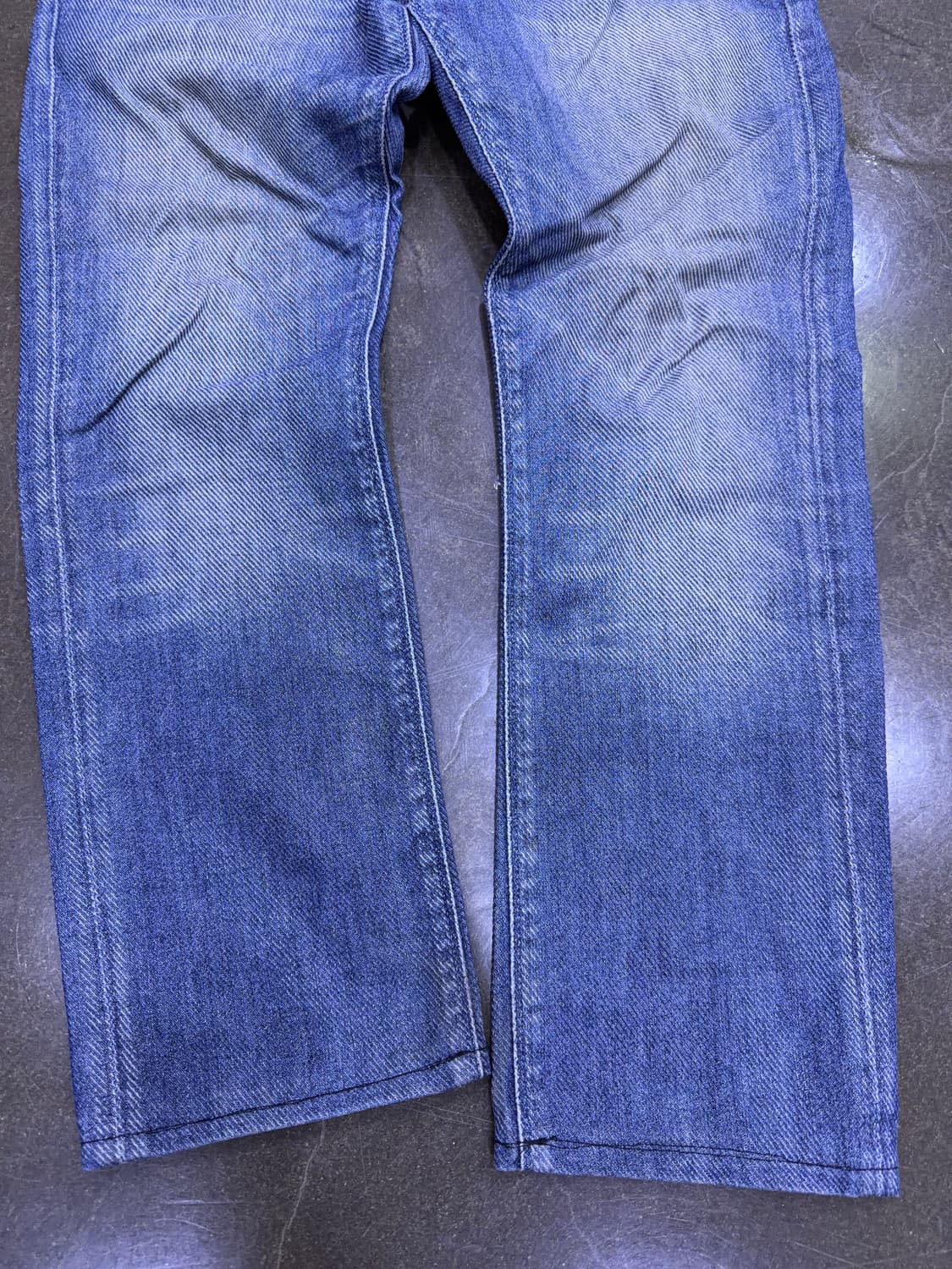 타미힐피거 허드슨 슬림 스트레이트핏 사선 입체패턴 워싱 데님팬츠 32 상품이미지6