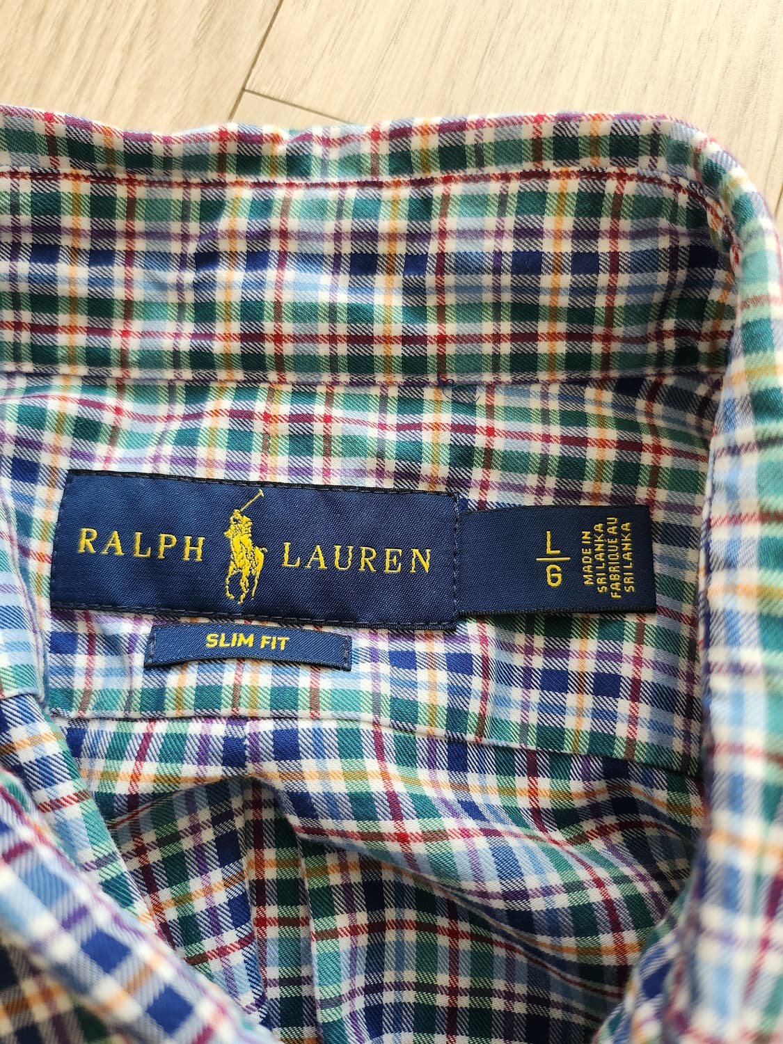 폴로랄프로렌 체크셔츠 (L 상품이미지9