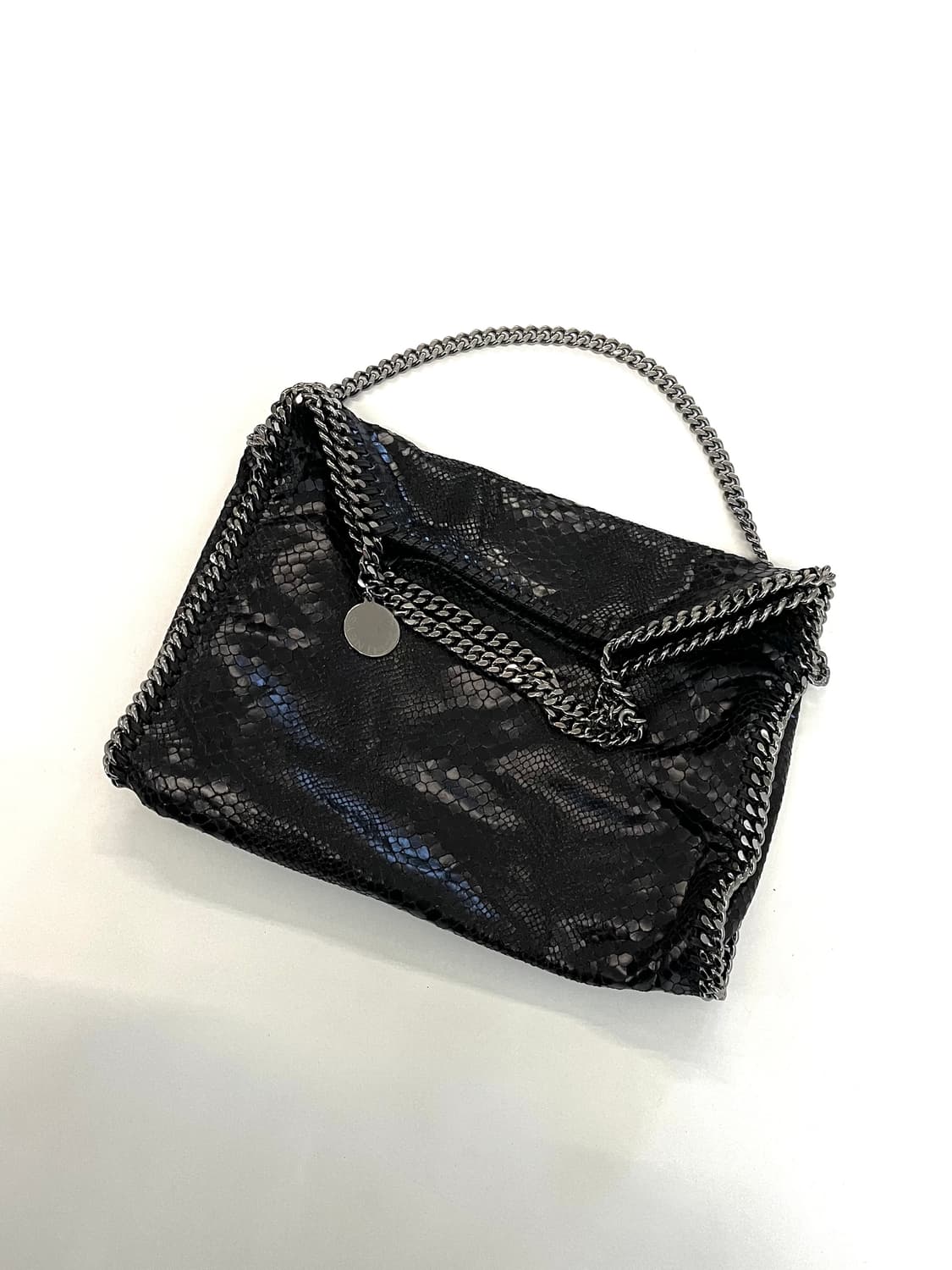 스텔라 매카트니 파이톤 레더 체인 팔라벨라백 상품이미지4