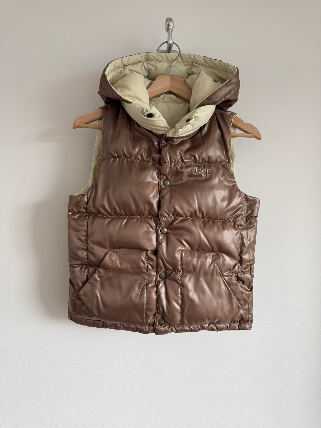 지프(Jeep) 리버시블 덕다운 베스트 상품이미지2