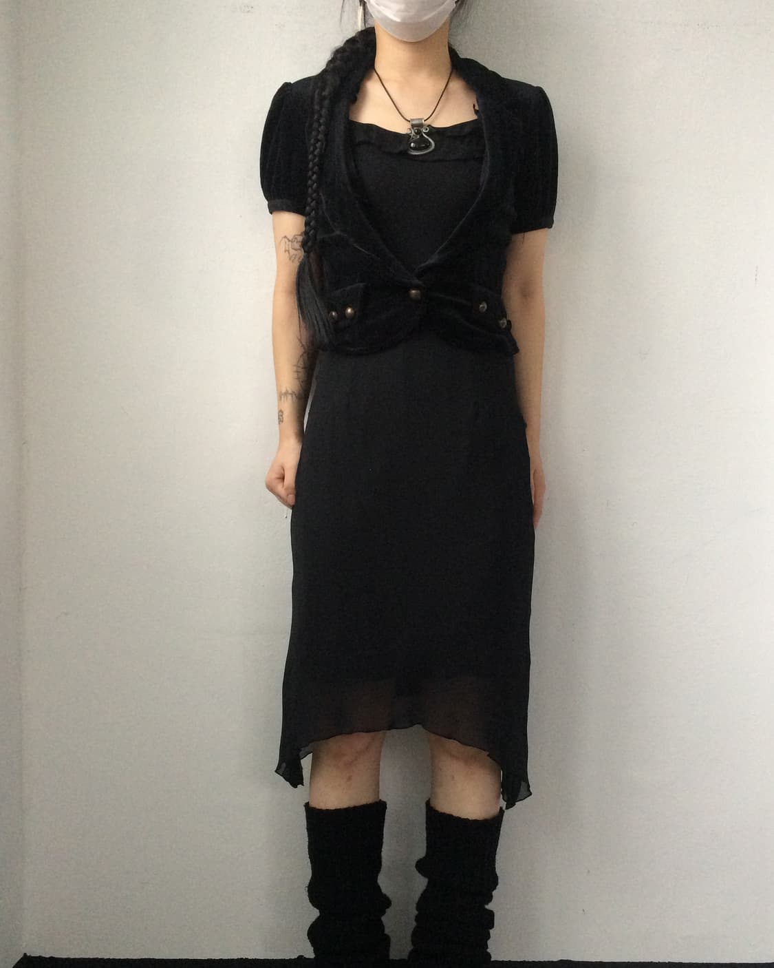 Stud point velvet jacket 상품이미지5