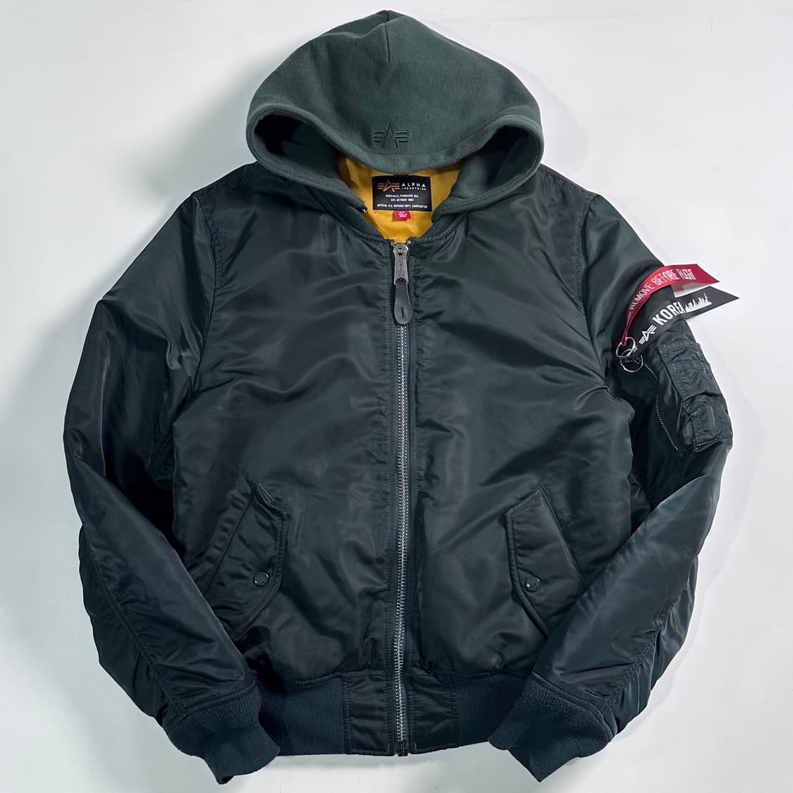 알파인더스트리 후드 ma-1 자켓   상품이미지1