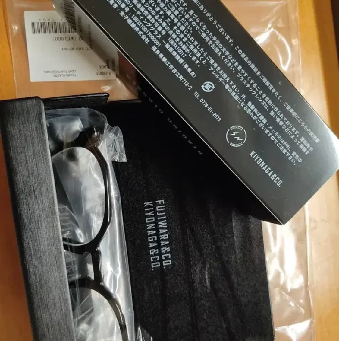 키요나가앤코 X 후지와라 히로시 안경 상품이미지2