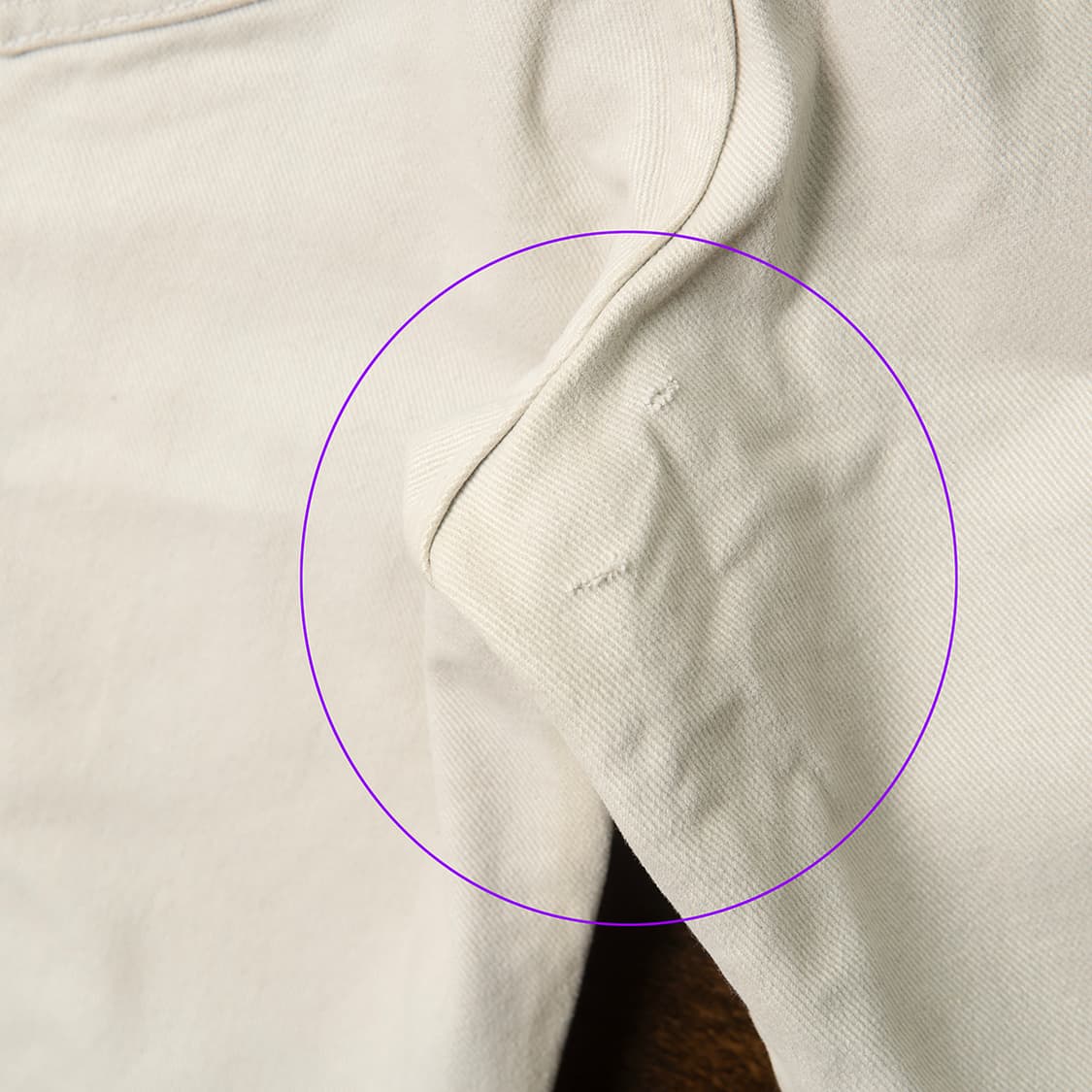 [31] 90s 리바이스 951 릴렉스드 핏 테이퍼드 레그 데님팬츠 크림 상품이미지7