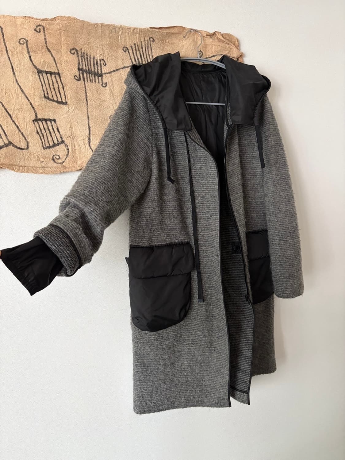 hooded zip-up coat 상품이미지7