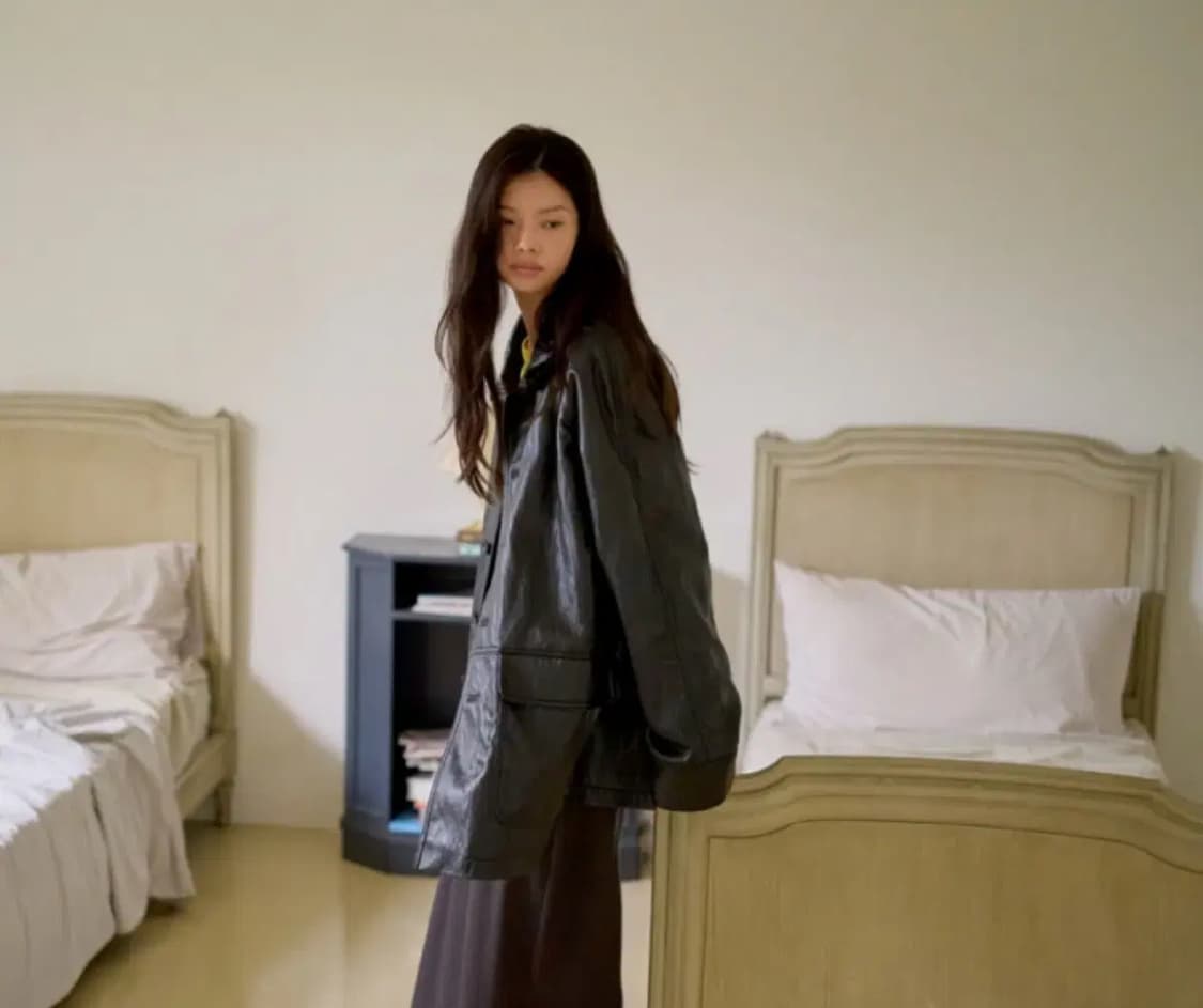 포에트서울 soft leather trench coat 레더코트 상품이미지3