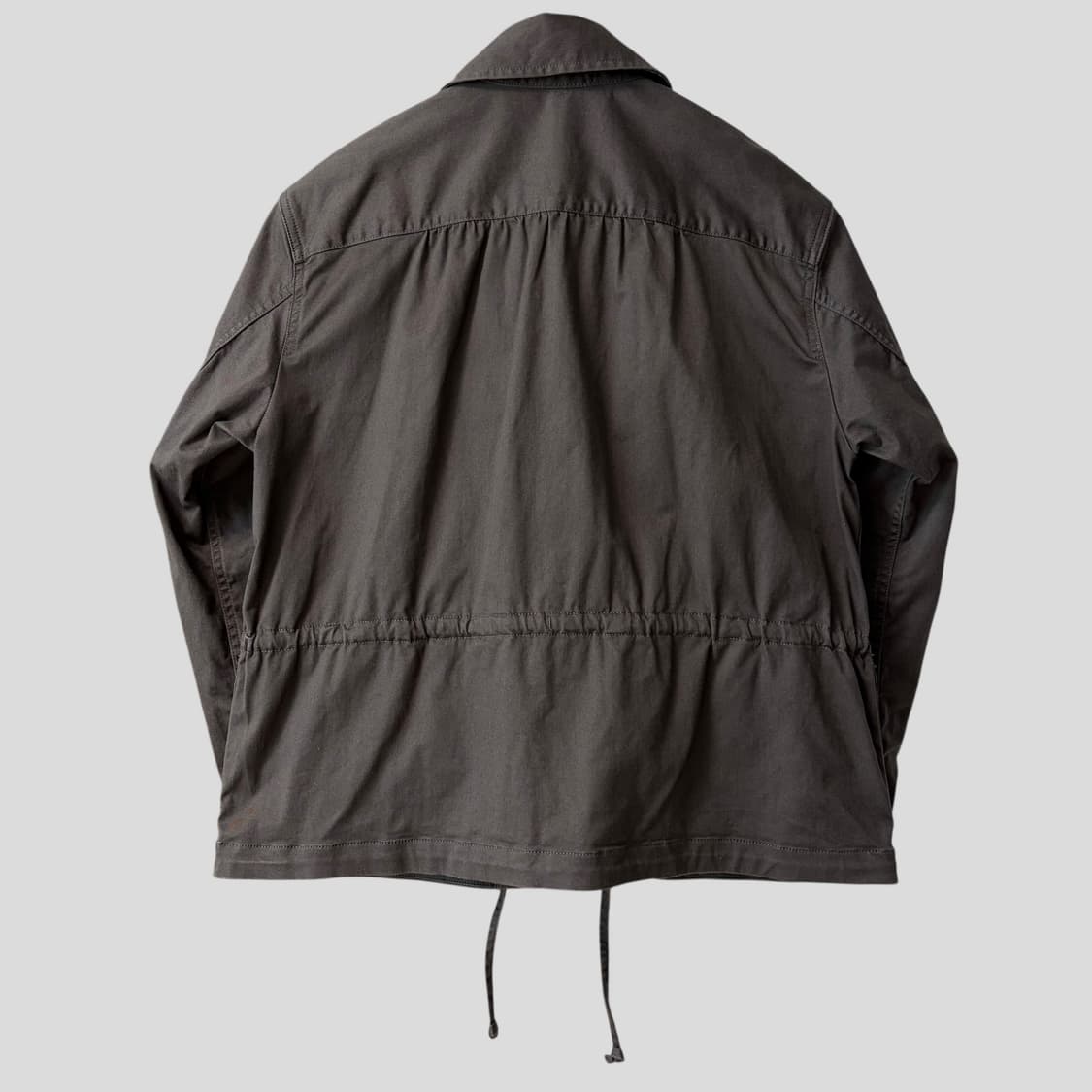 (여성M)유니클로C 코튼 블렌드 드로스트링 자켓 상품이미지5