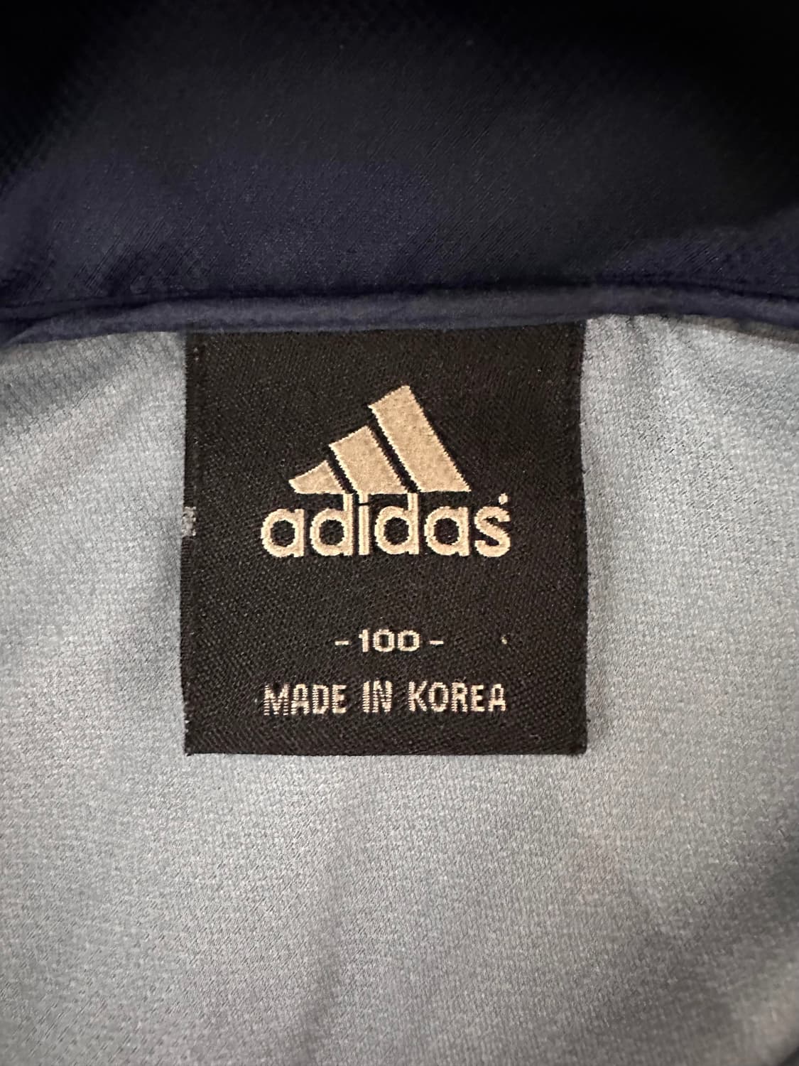 아디다스 프랑스 국대 네이비 바람막이 상품이미지5