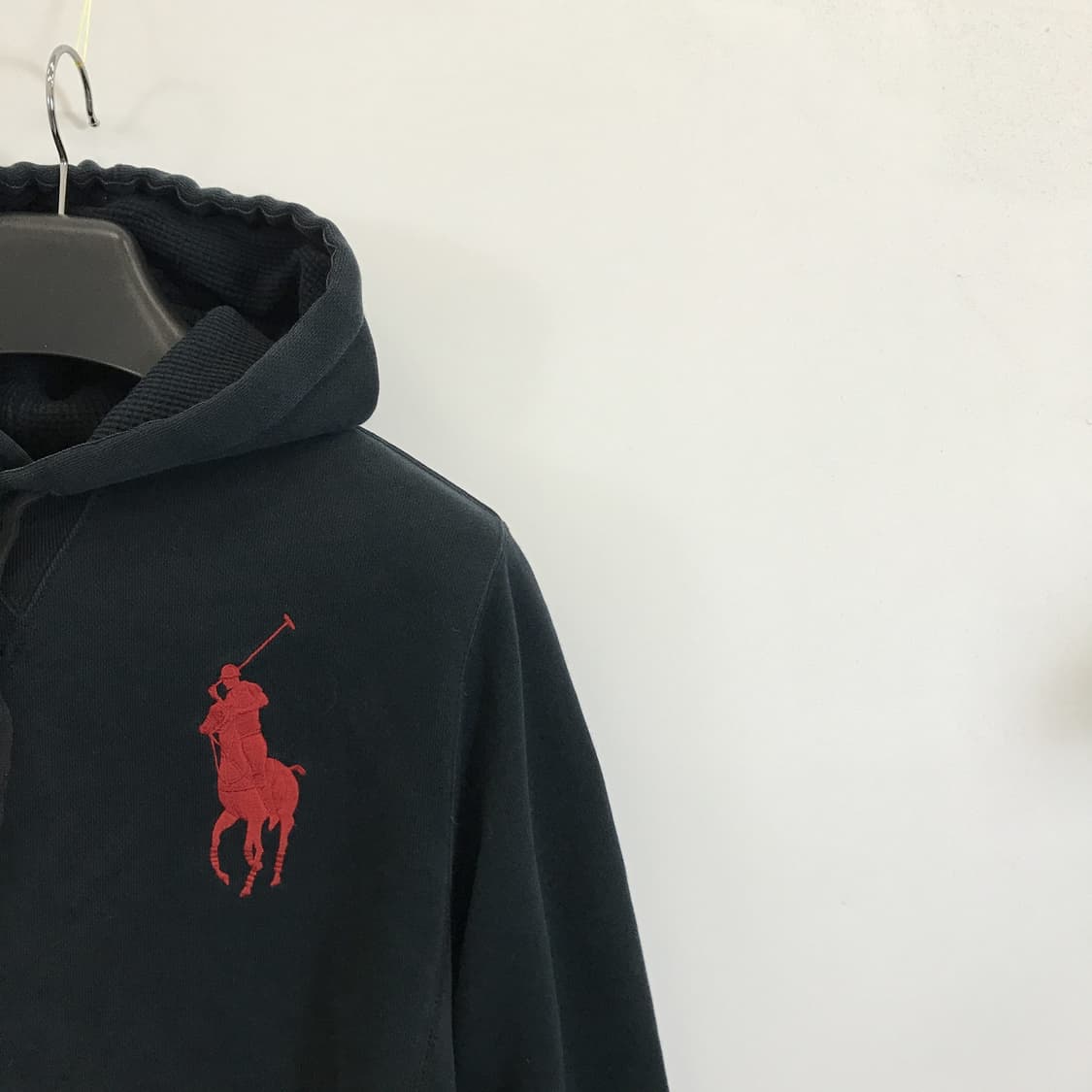 폴로 랄프로렌 빅포니 블랙 후드 국내판 [S] 상품이미지2