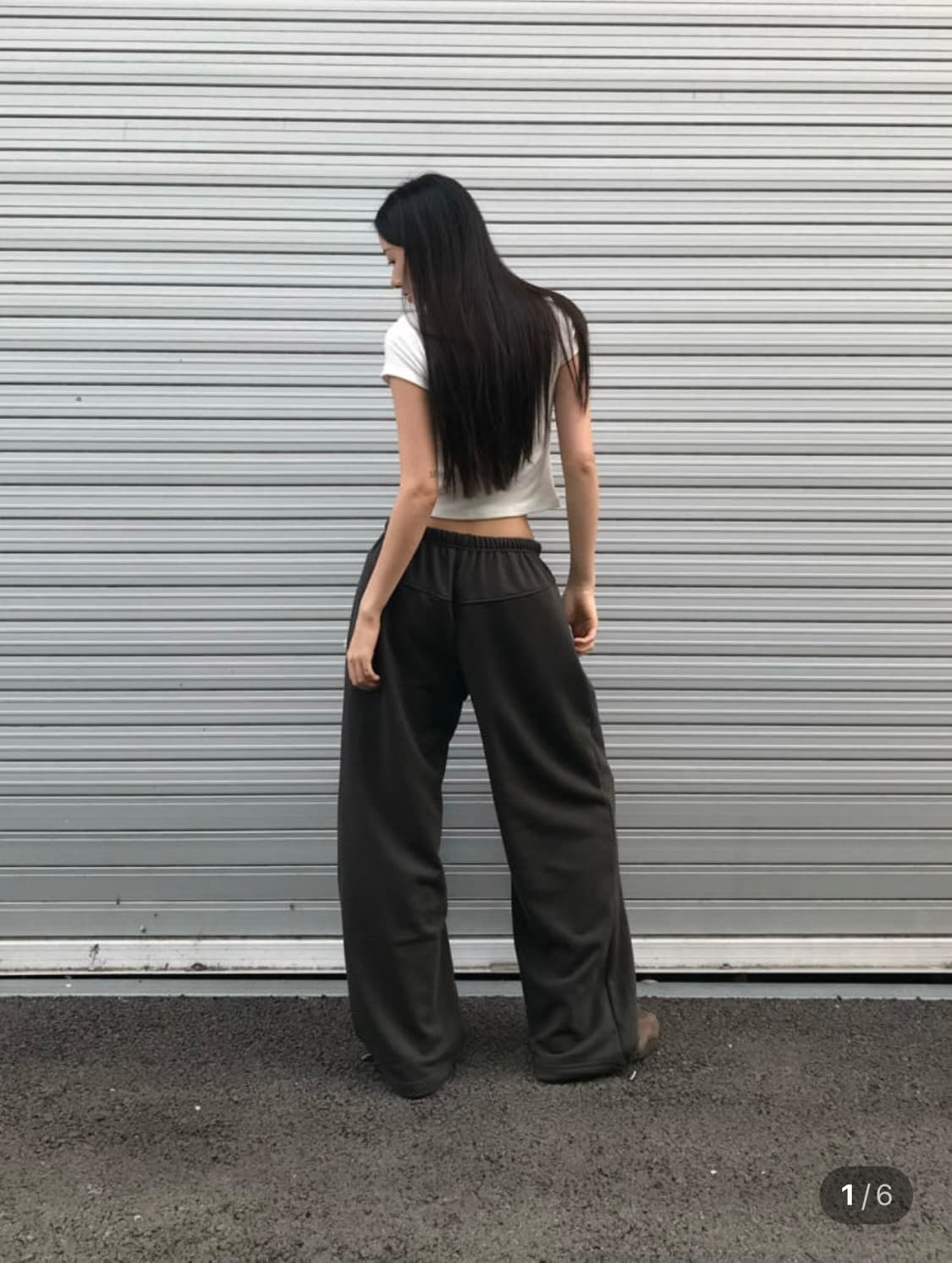 yue project TRAINING PT 유 트레이닝 팬츠 올리브차콜 상품이미지1