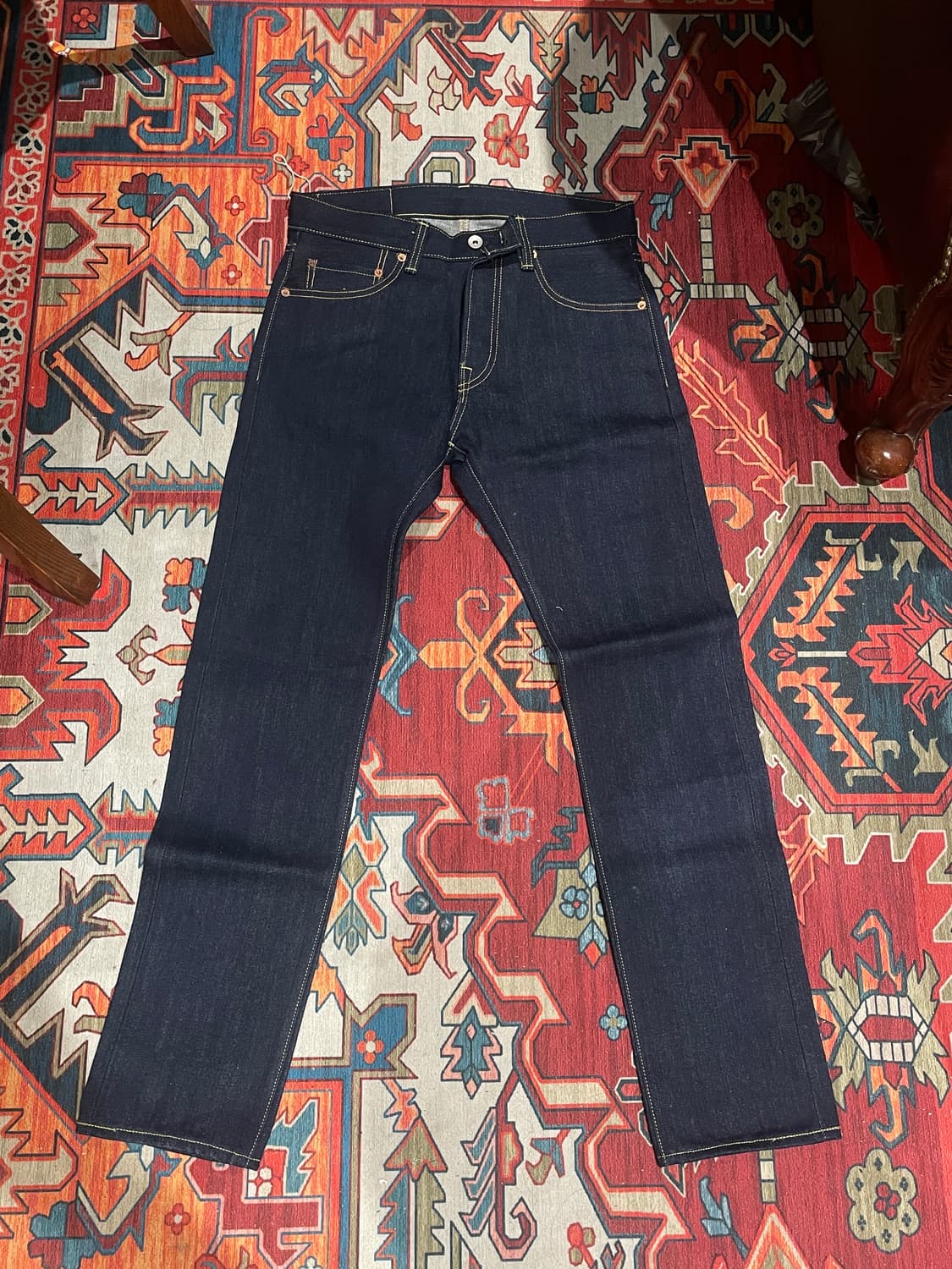 아이언하트 555S-16 16oz 셀비지 데님 상품이미지2