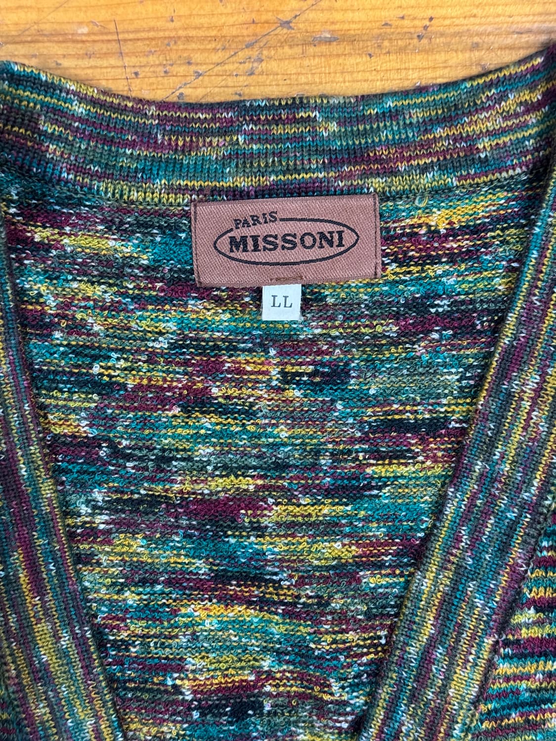 미쏘니 니트 조끼베스트 사이즈L 새상품급 상품이미지2