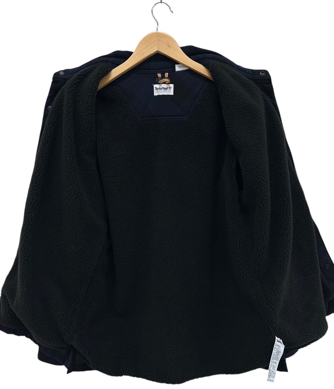 팀버랜드 기모 체크셔츠 네이비&블랙 (L) 상품이미지8