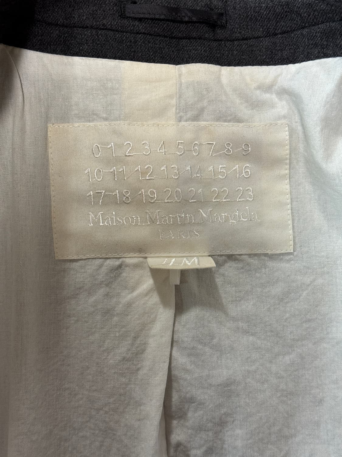 메종 마틴 마르지엘라 X h&m 페이크 블레이저 자켓 상품이미지4