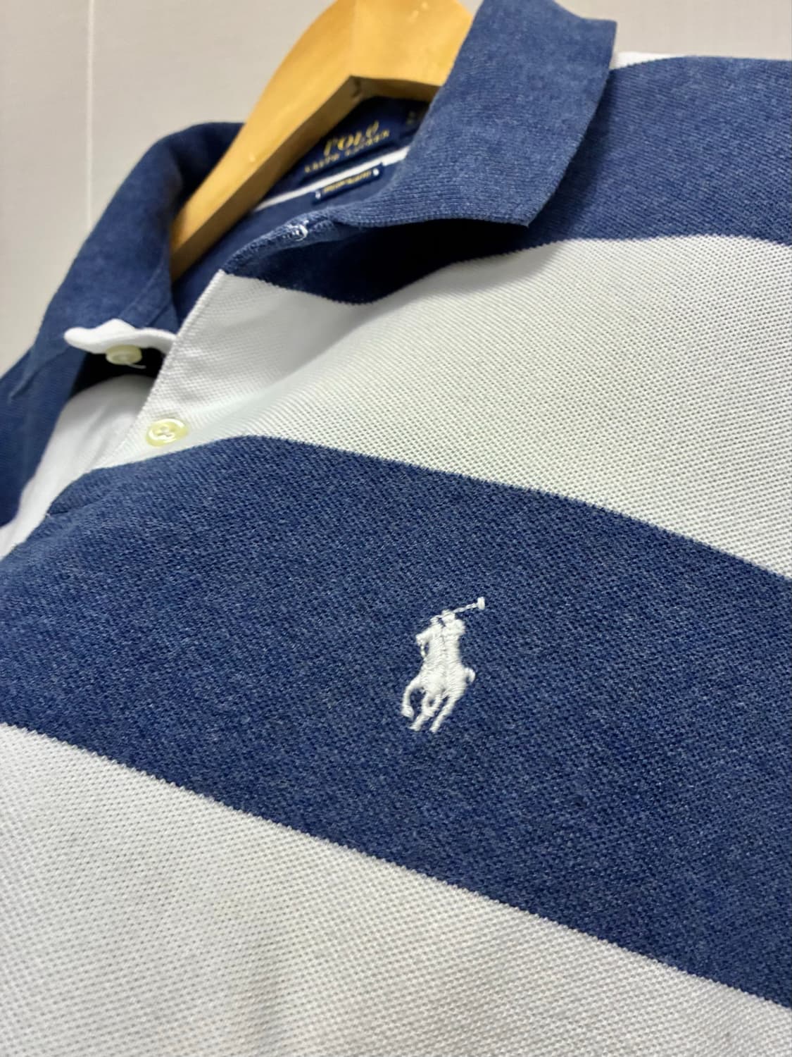 (L~XL)POLO 폴로랄프로렌 스트라이프 반팔 PK카라티셔츠 상품이미지5