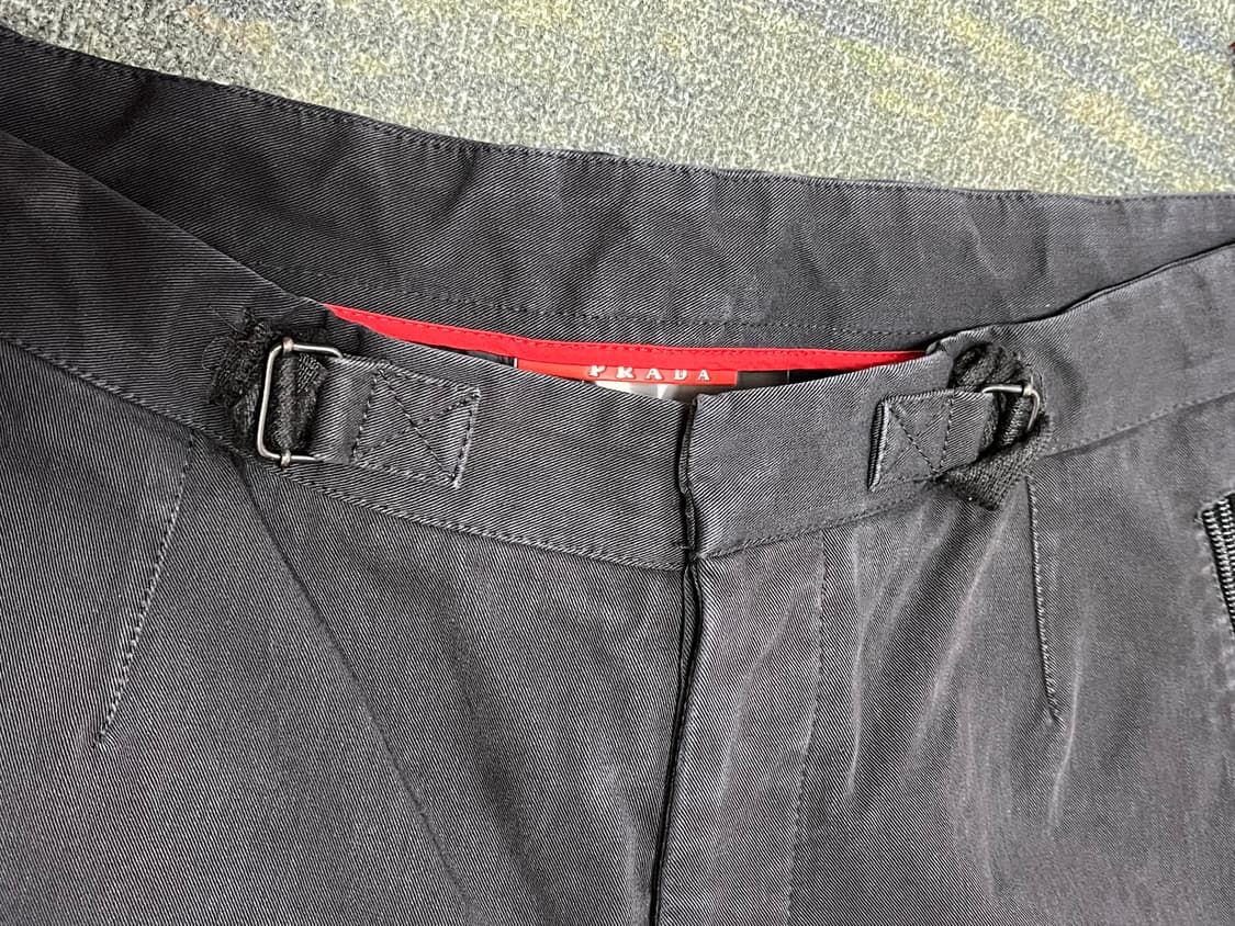 Prada 00s archive one pocket cotton pant 상품이미지3