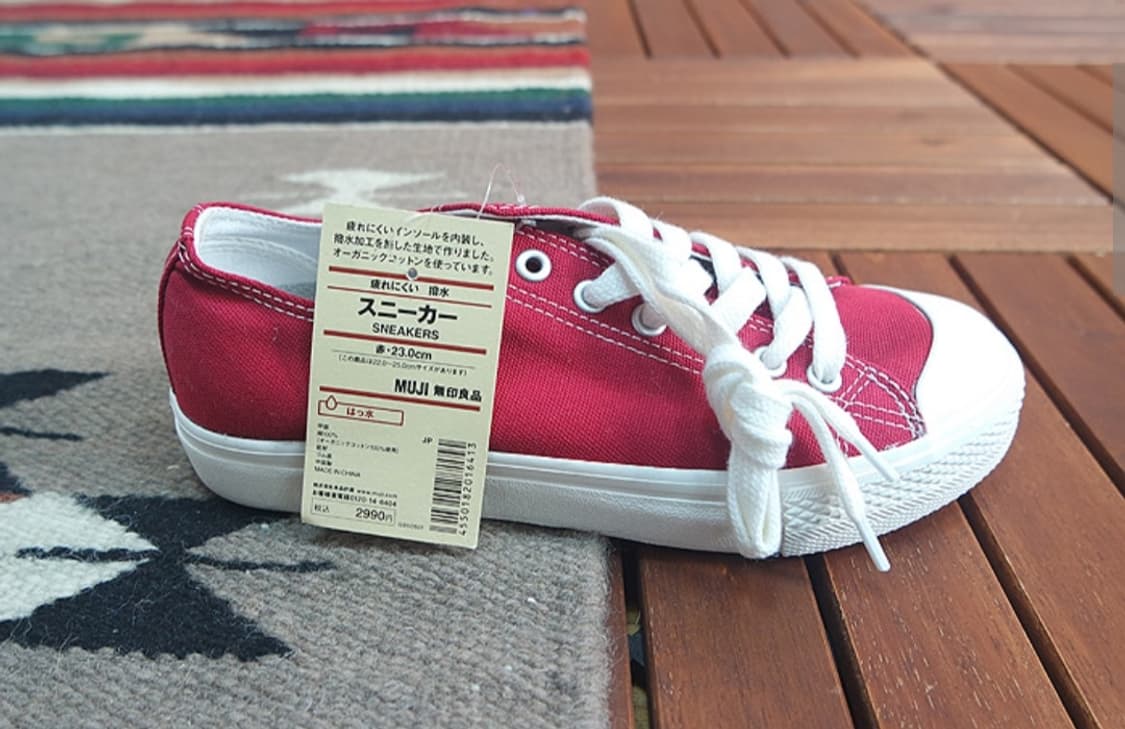 새제품~!! 일본판 무인양품 컨버스 화 상품이미지3