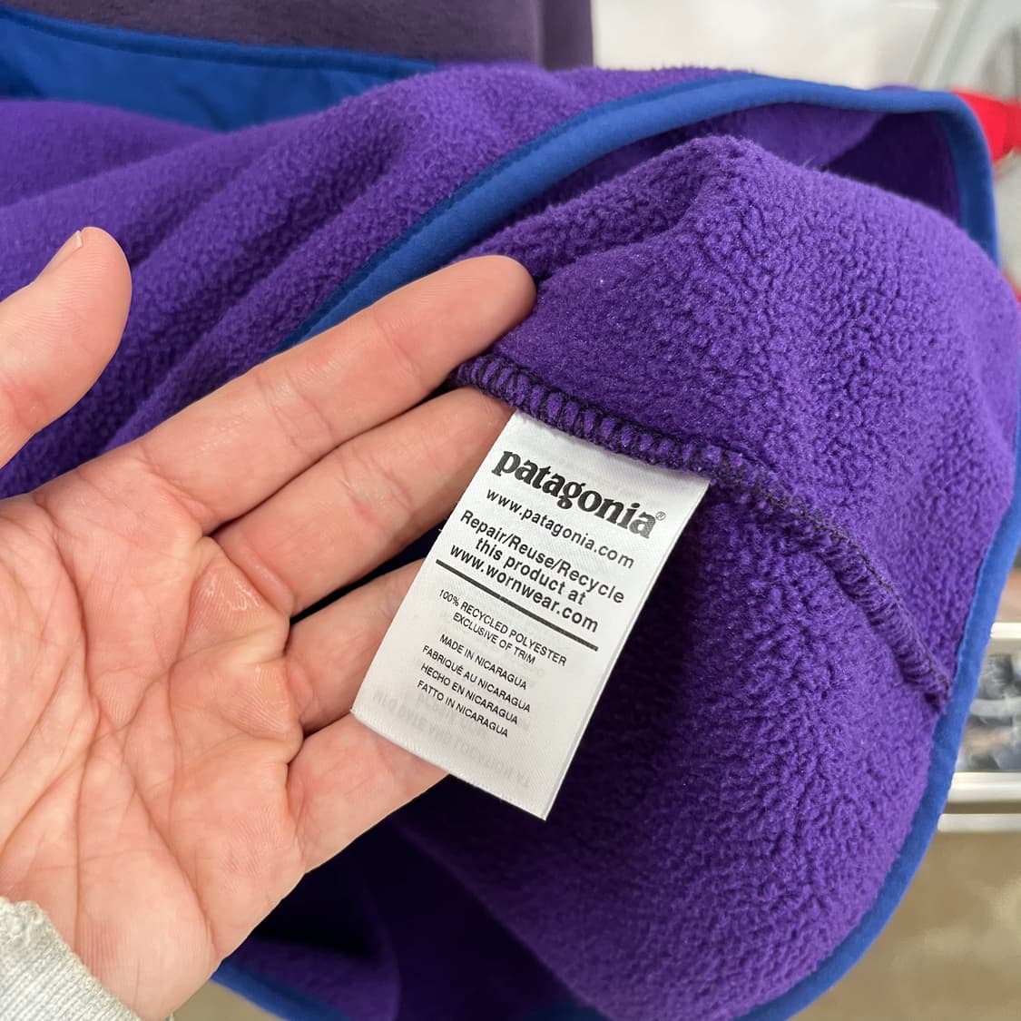 파타고니아 신칠라 플리스 풀오버 M 상품이미지4