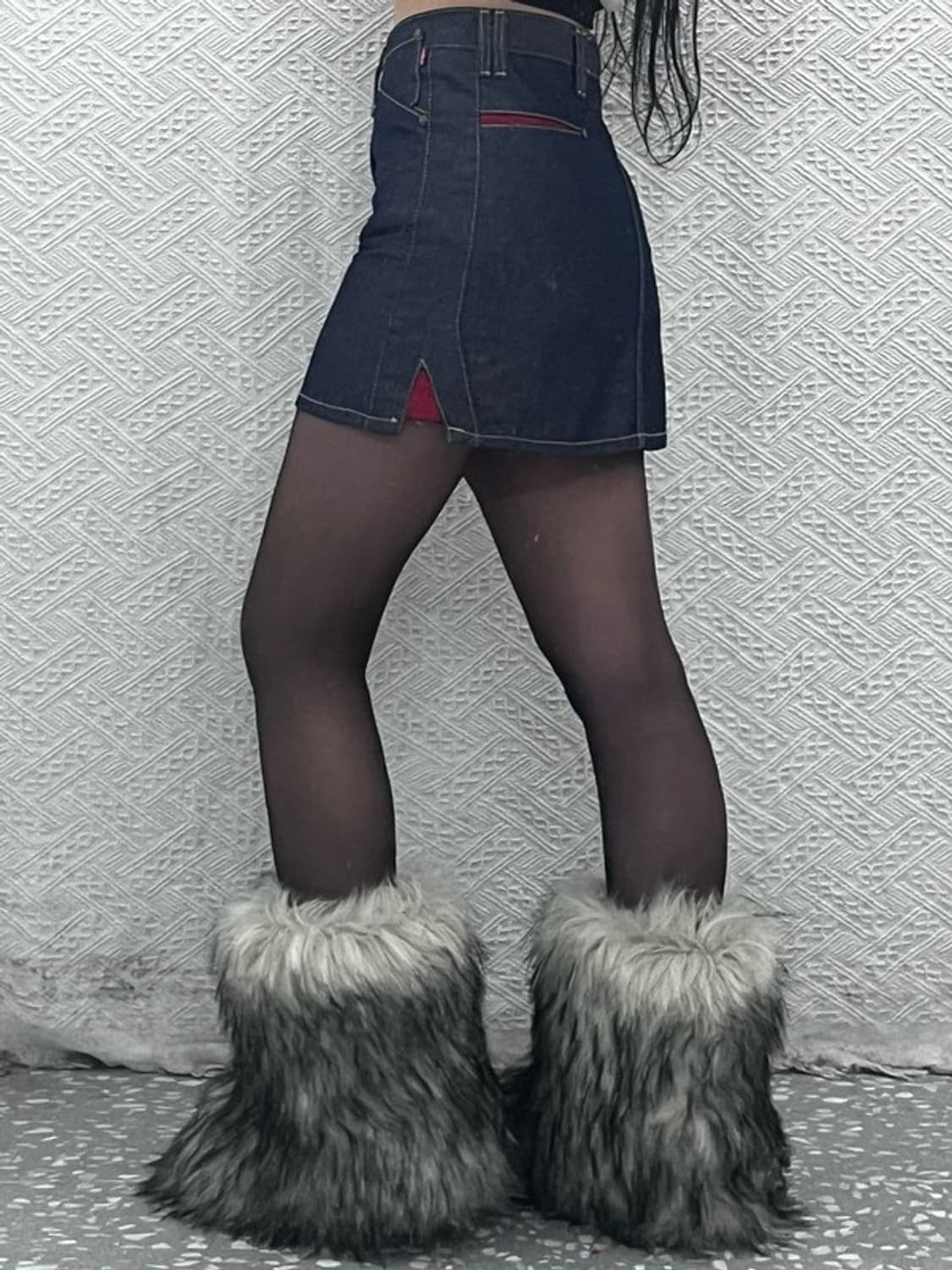 리바이스 엔지니어드 레트로 Y2K 미니 청치마 28인치 C08272 상품이미지1