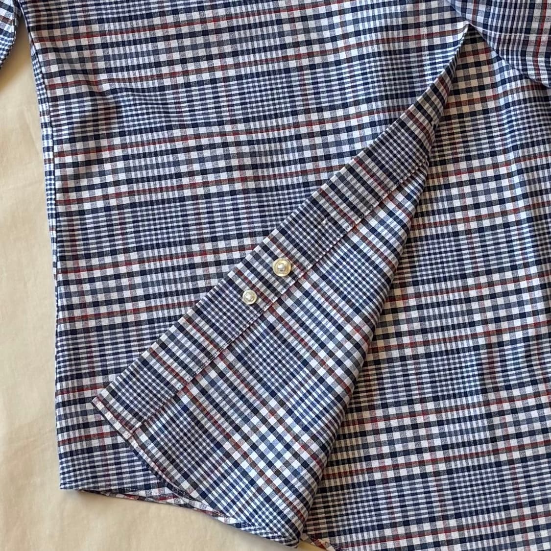[M/102] Brooks Brothers 멀티 체크 폴로 셔츠 상품이미지6