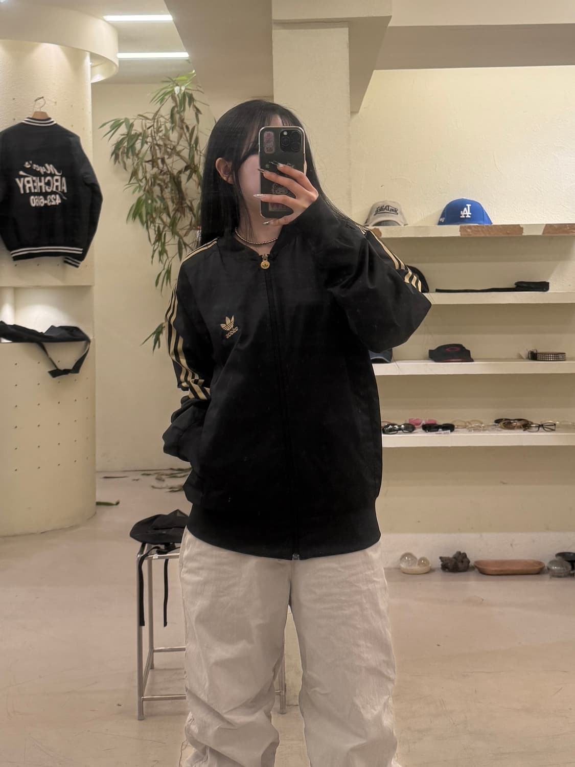 00s 아디다스 올드스쿨 트위스티드 나일론 우븐 트랙 자켓 U720 상품이미지1