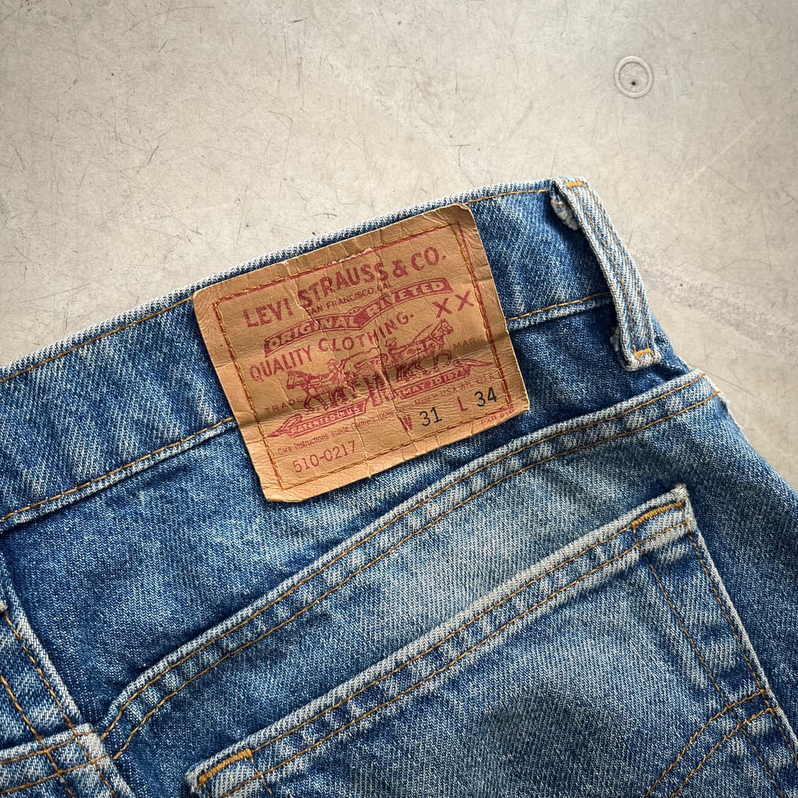 [30.5] 90’s 리바이스 510-0217 jeans 상품이미지3