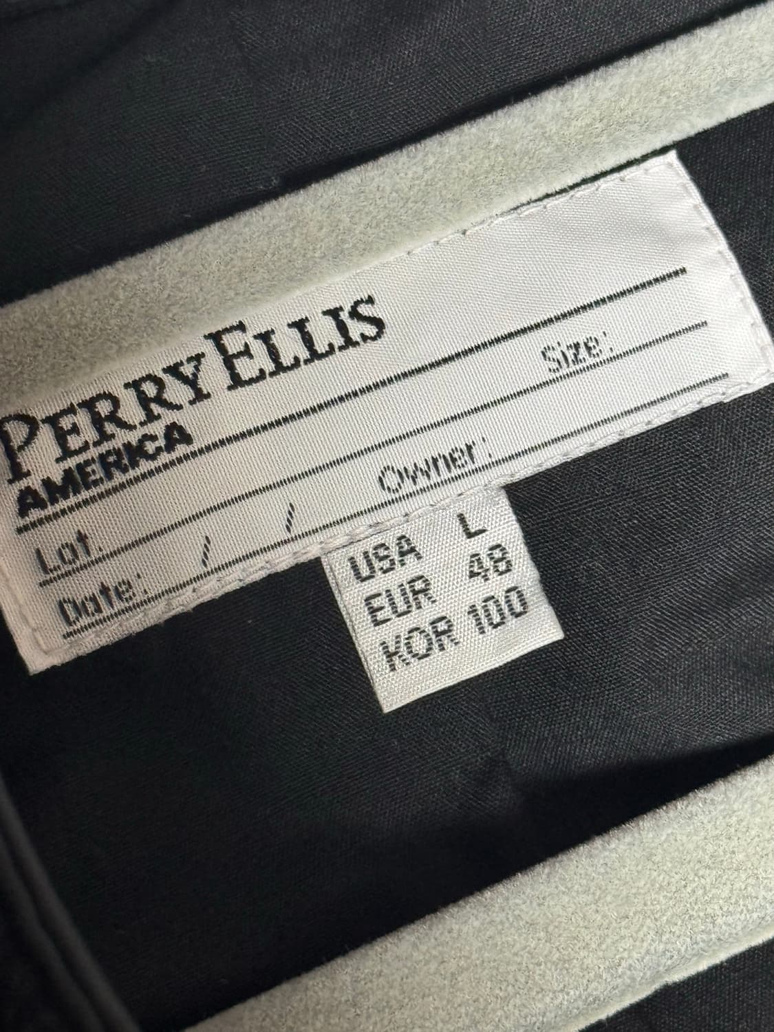 Perry ellis 페리 엘리스 빈티지 양가죽 자켓 사이즈 100 상품이미지3