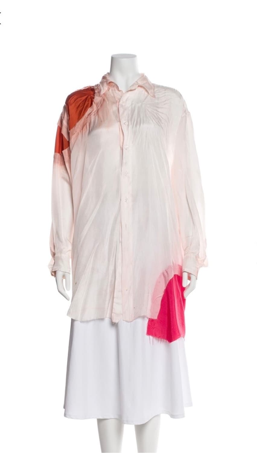 Edward cuming Printed Button-up top 상품이미지1