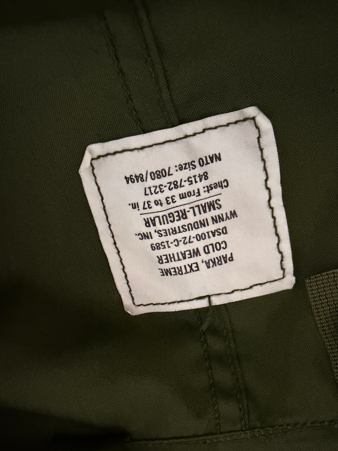 [S] M-65 개파카 데드스탁급 풀세트 상품이미지9