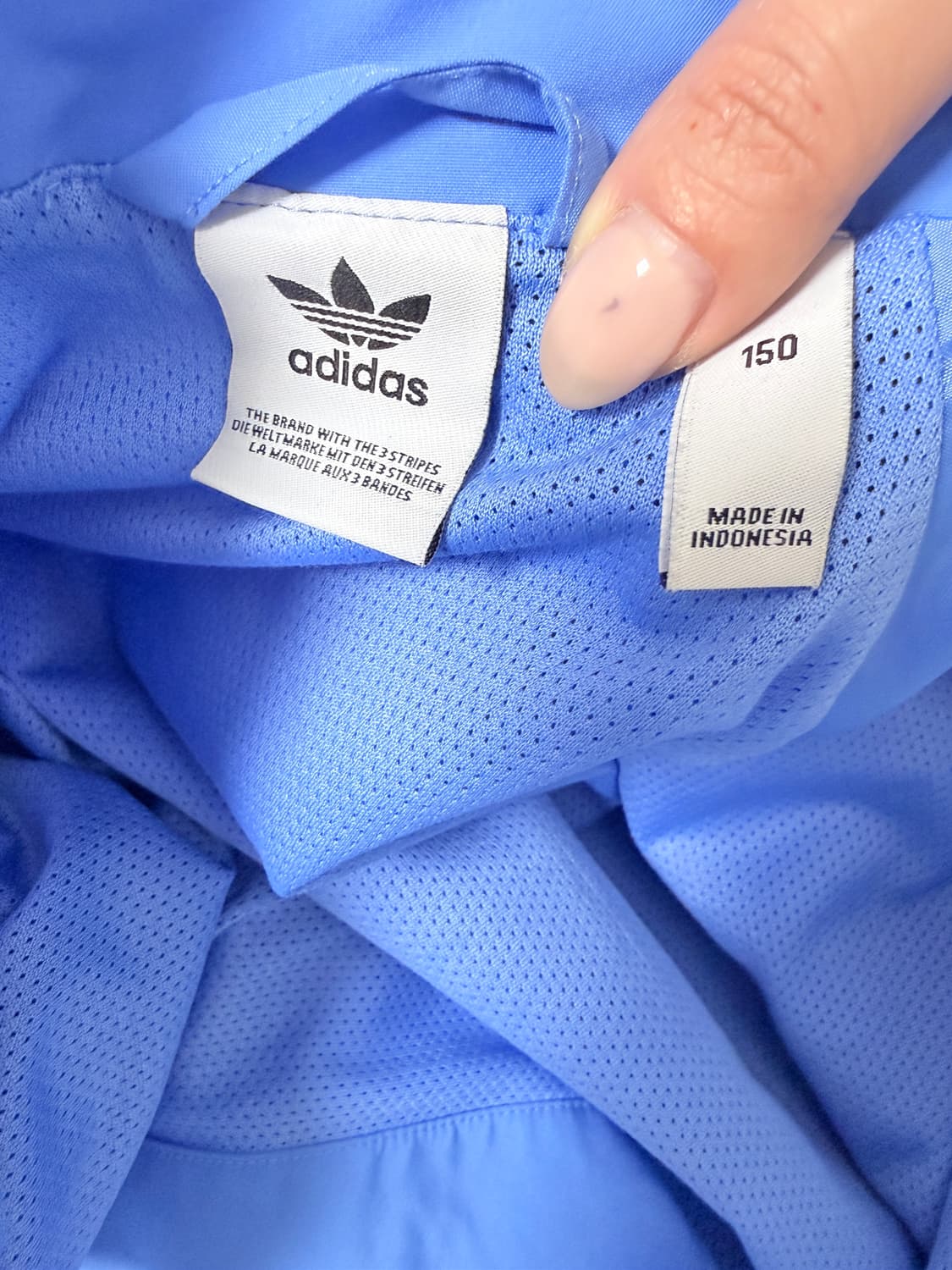 💙 아디다스 오리지널 트랙탑 져지 150 / 블루 파이어버드 트랙자켓  상품이미지6